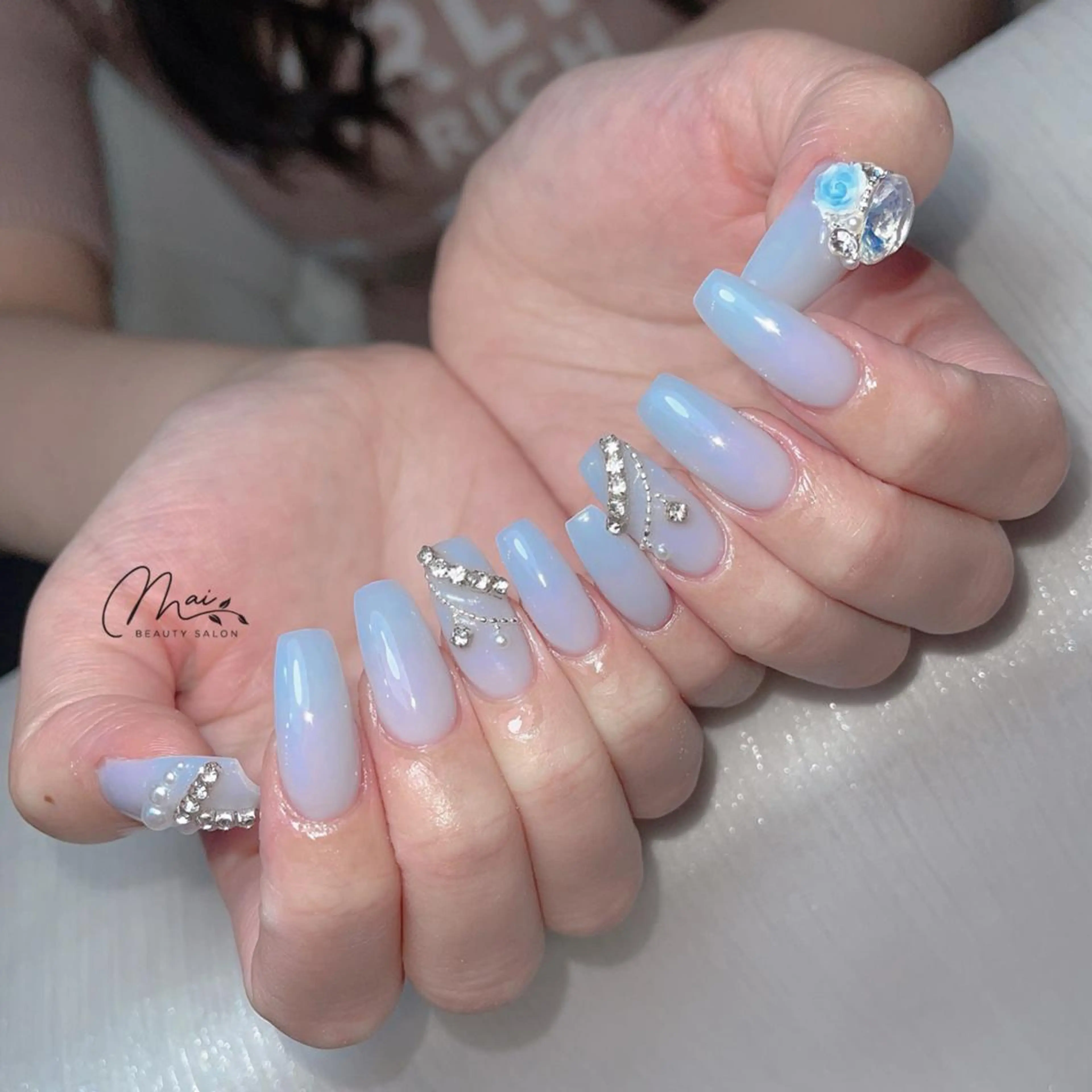 ネイル チークネイル フラッシュネイル フットネイル ジェルネイル マグネットネイル MaiBeauty dodoのネイルデザイン