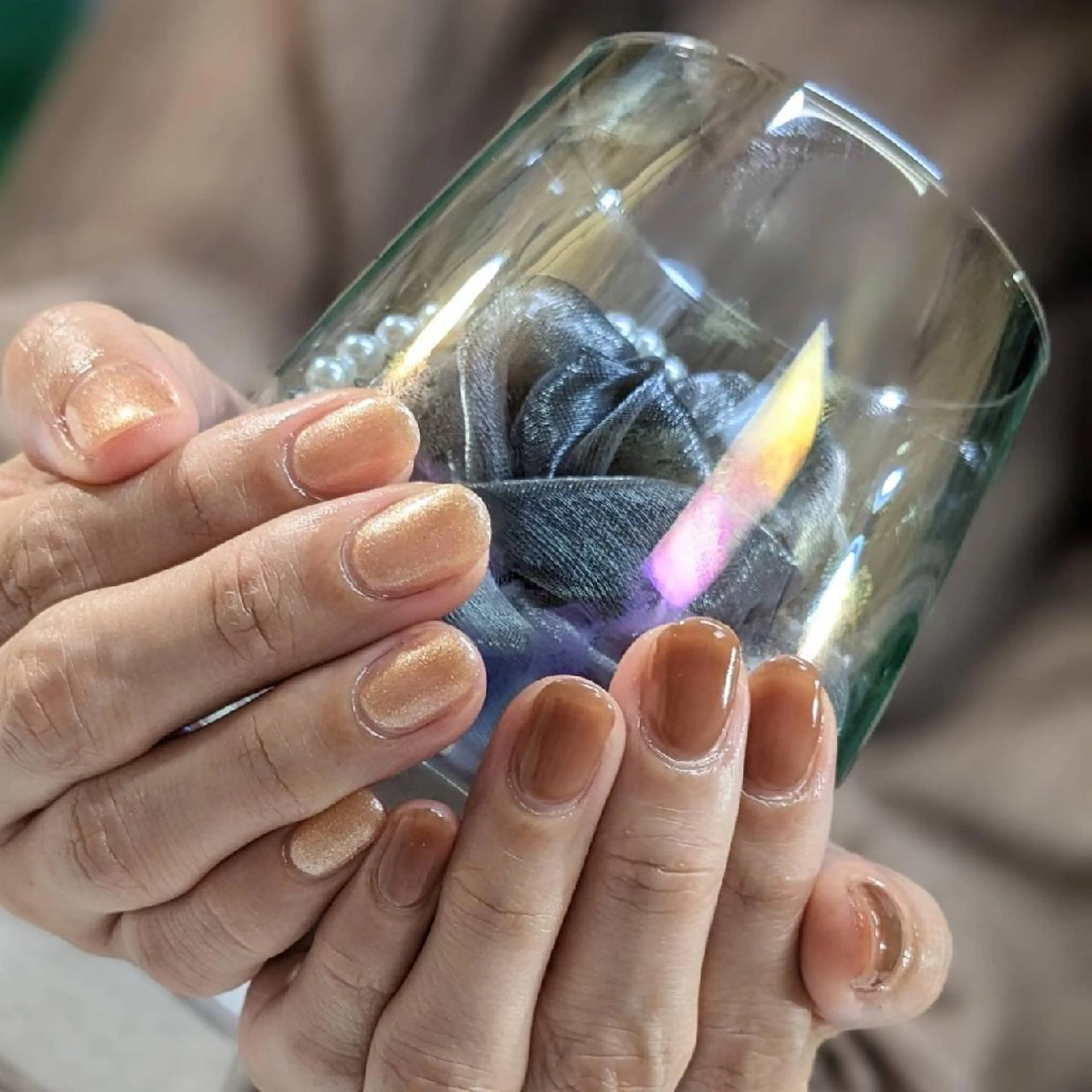 ネイル ワンカラーネイル ハンドネイル ネイルサロンベルティ .keikoのネイルデザイン