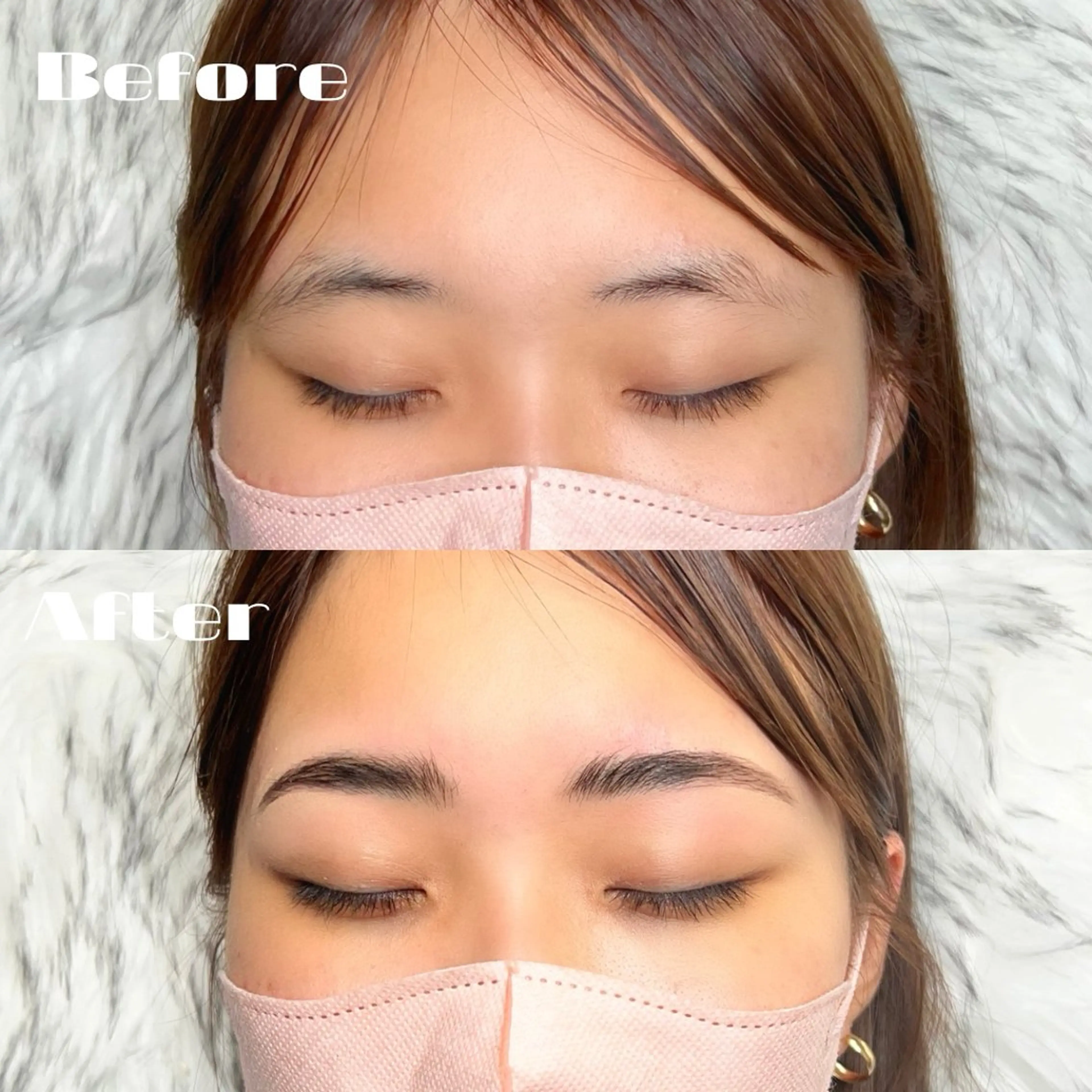 アイブロウ ハリウッドブロウリフト 眉毛ワックス脱毛 ワックス脱毛 その他(アイブロウ) Mizuliネイル 眉毛メイクのサロンのネイルデザイン