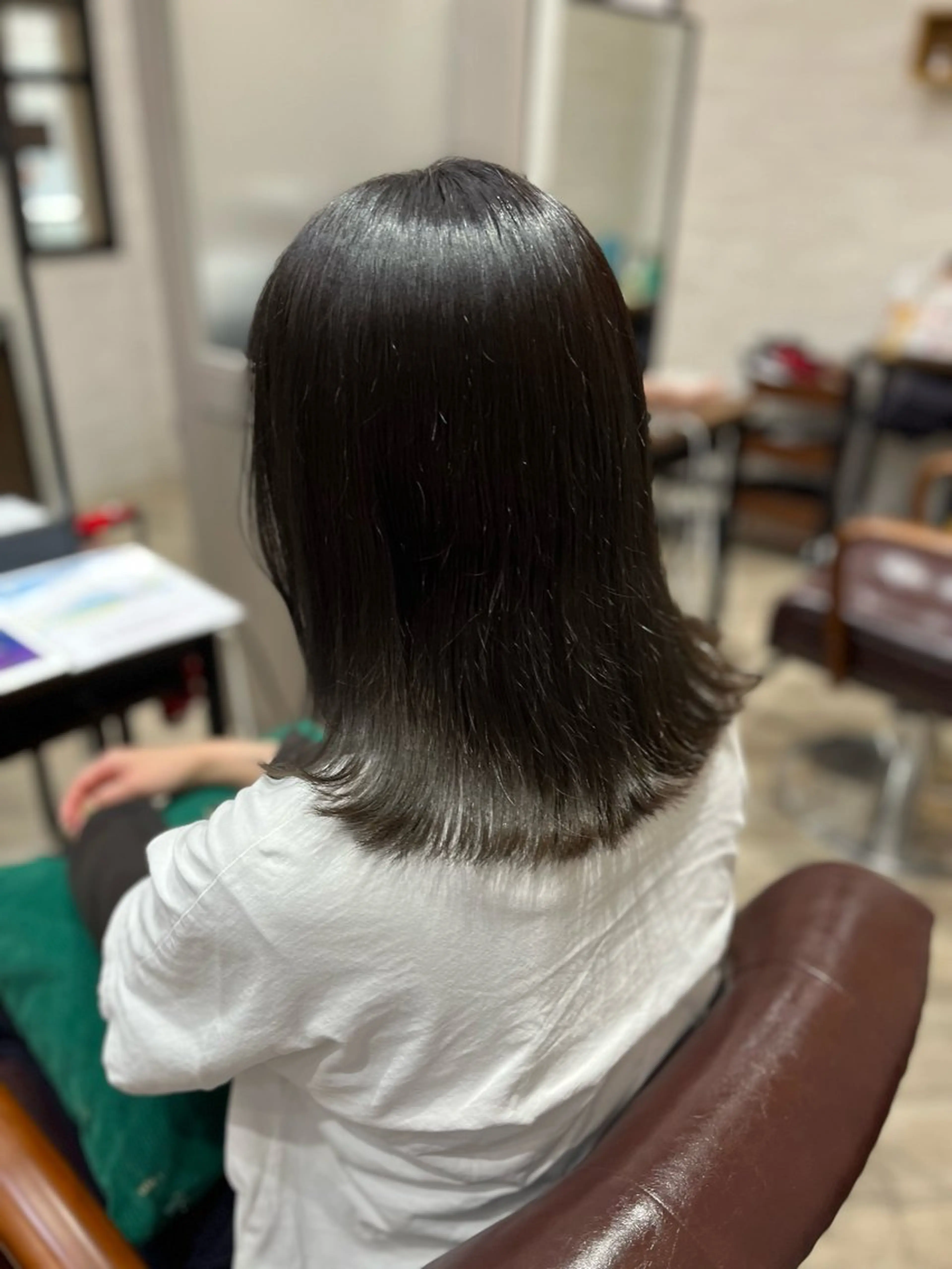 ミディアム カラー グレージュ 🫧ぷる艶カラー🫧 Yuubi🦩のヘアスタイル