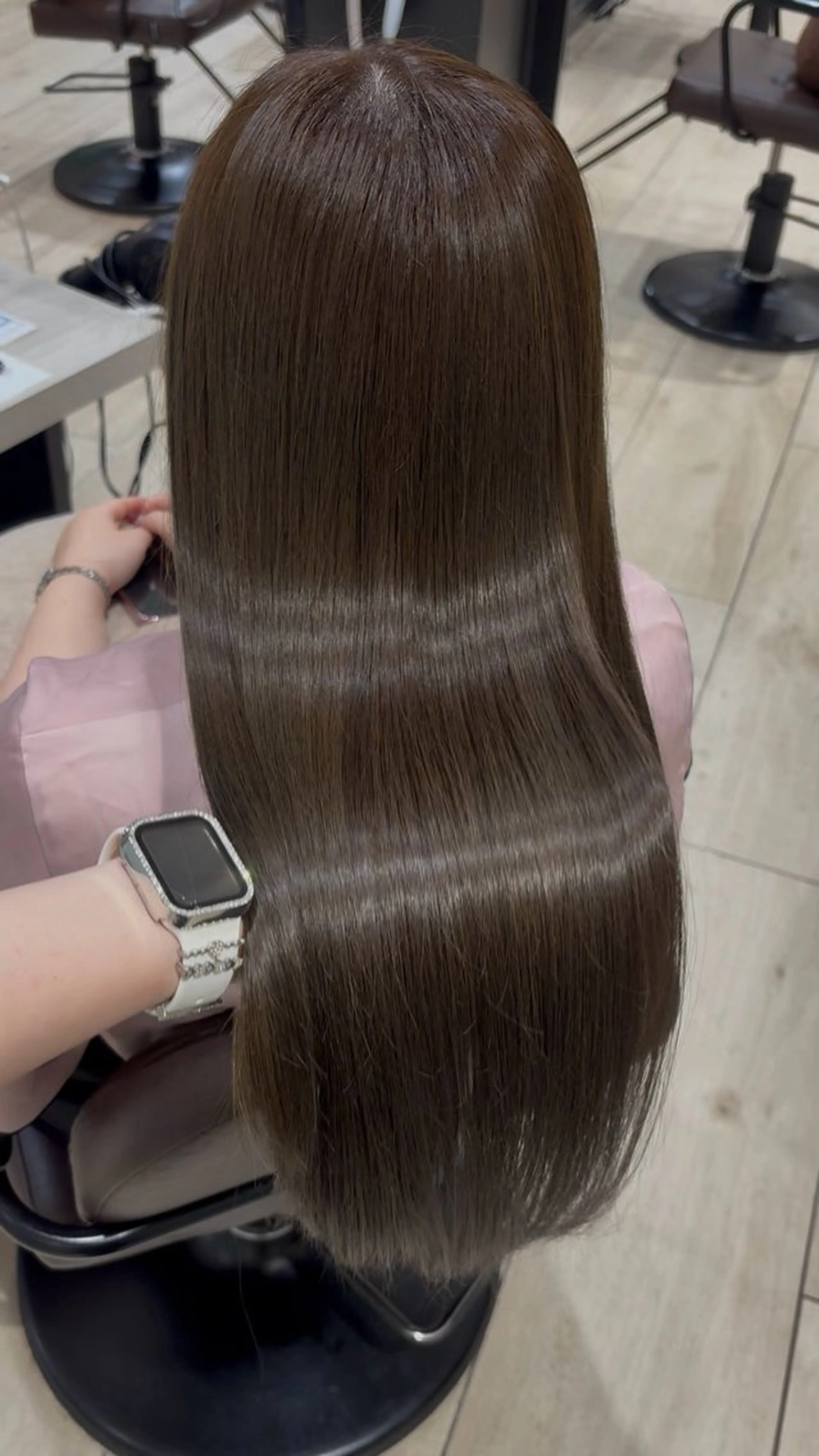 【期間限定💫】 透明感カラー＋盛れる‎前髪カット‎＋1step高保湿TR付き✨️の写真