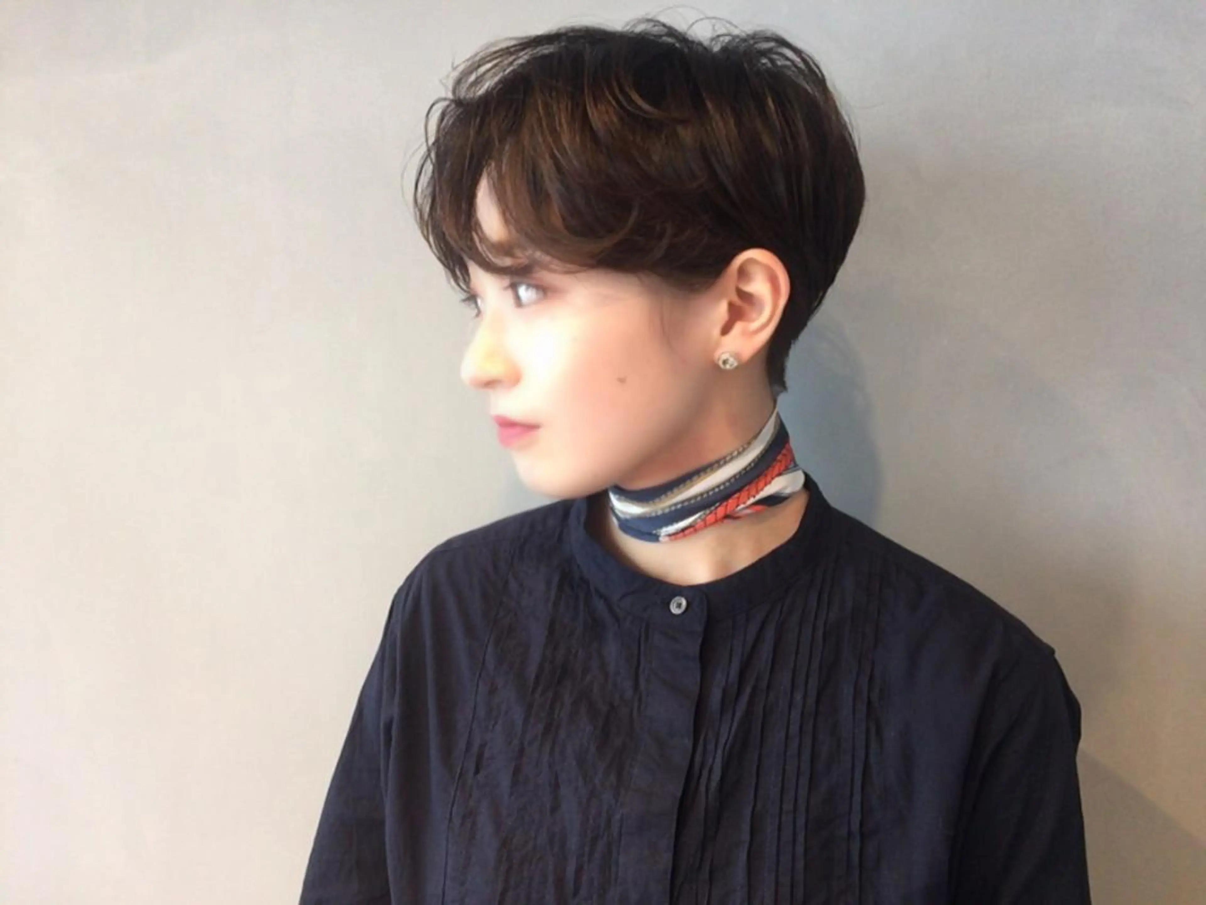 ショート ボブ ショートヘア カット トリートメント 水口 英里のヘアスタイル