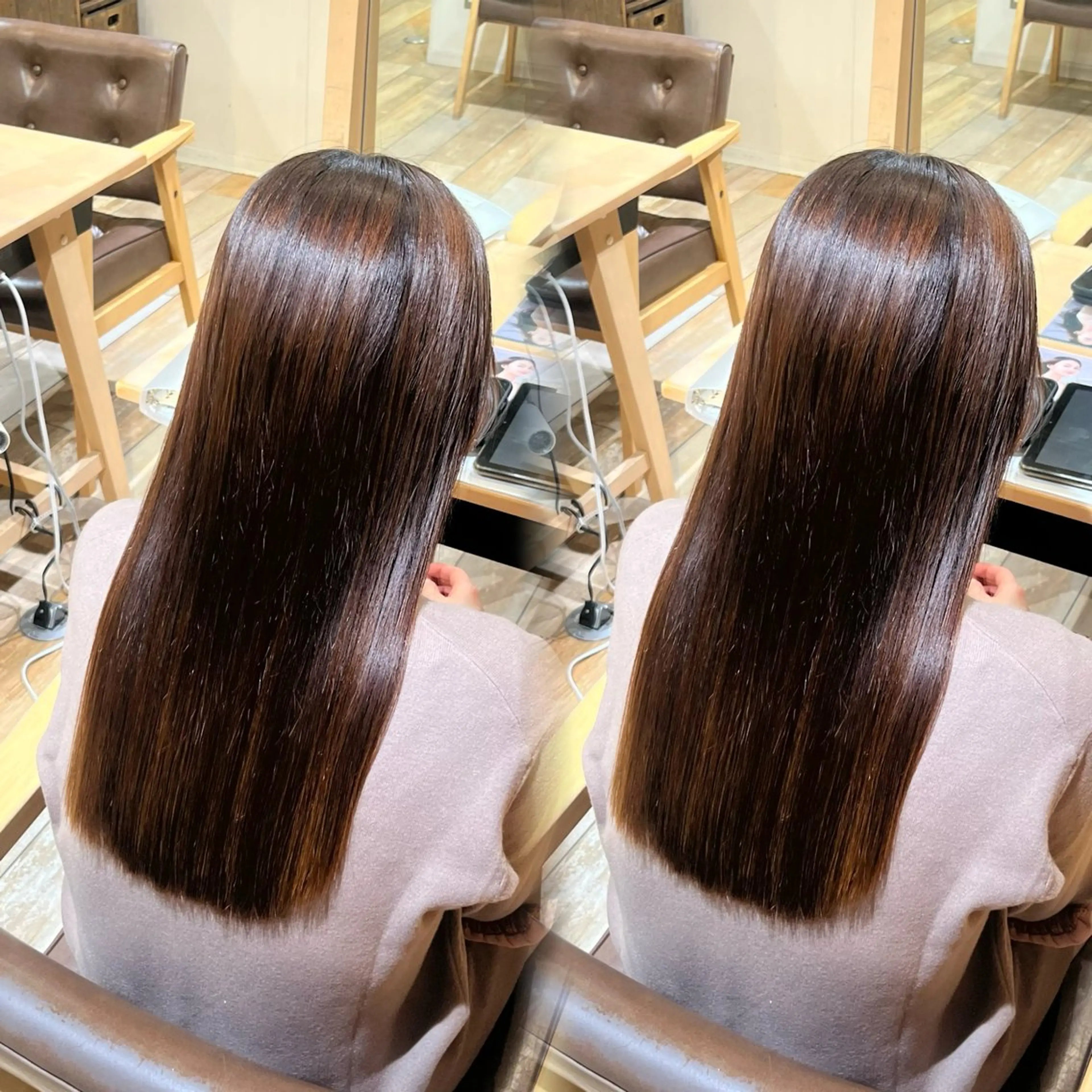 ロング 田村 汐織のヘアスタイル