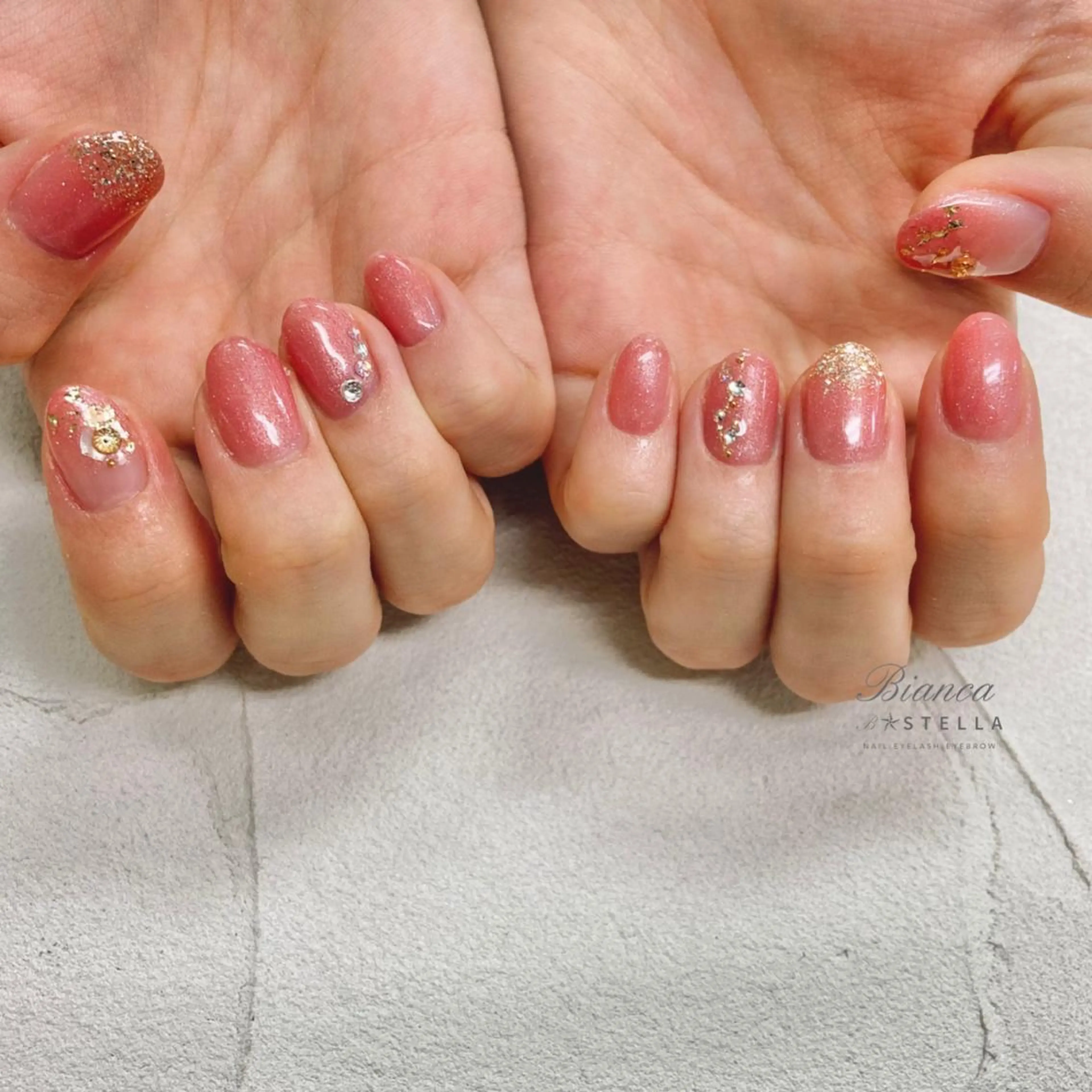 ネイル アートネイル Mojyam nail所属・松本 実咲のネイルデザイン