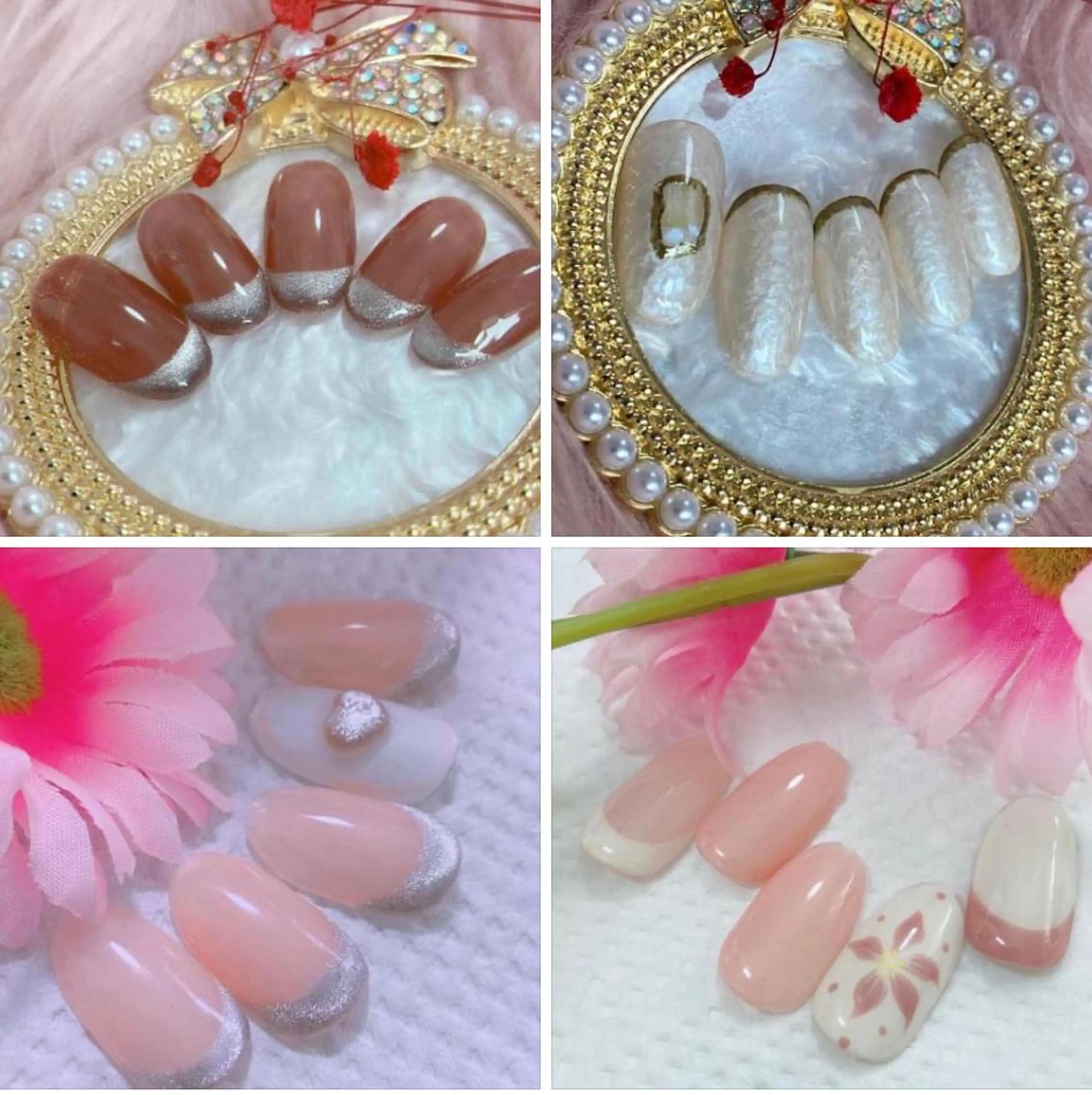 ネイル フレンチネイル ジェルネイル HandSnail自宅サロン所属・HandSnail 座間自宅ネイルサロンのネイルデザイン