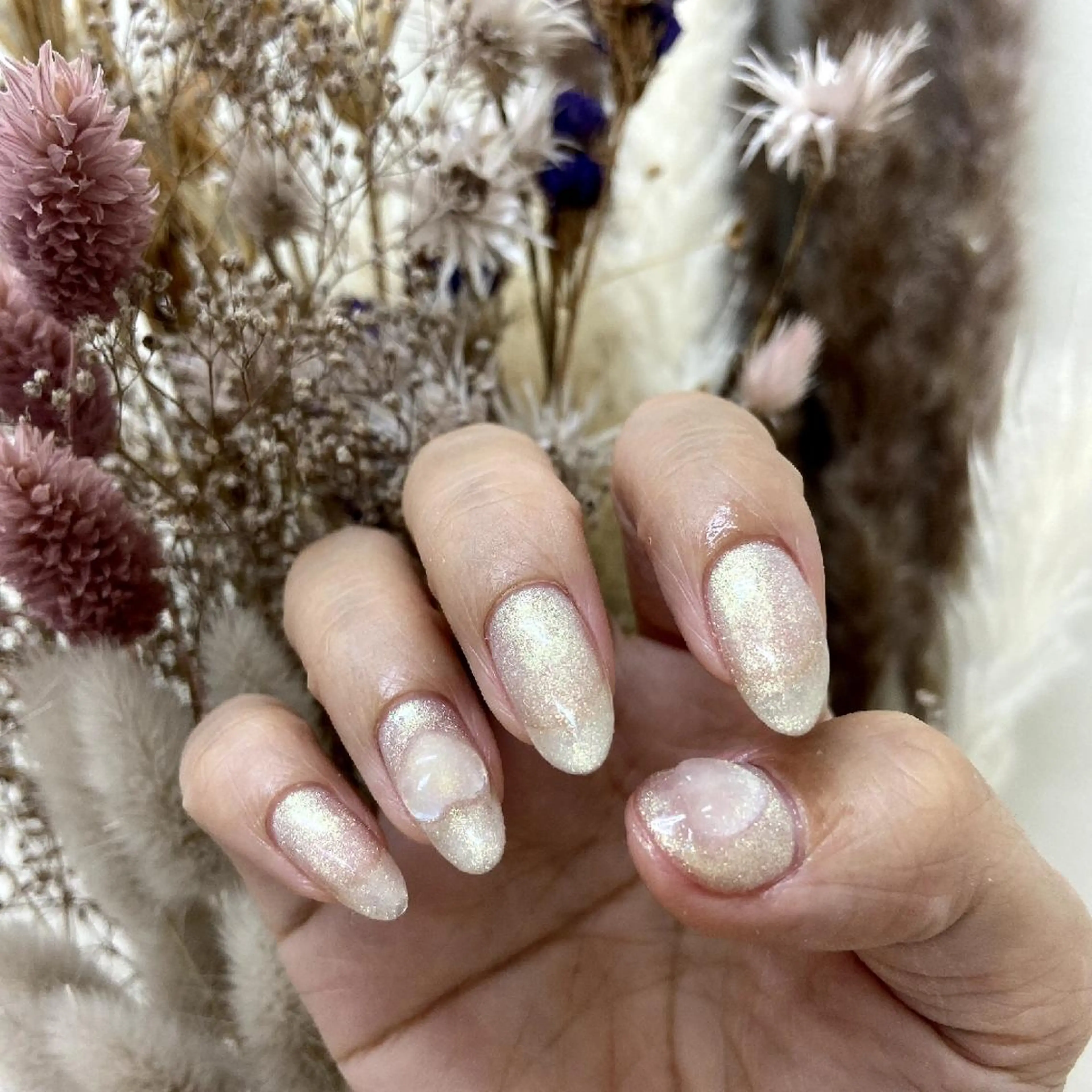 ネイル ハート nail salon Lumièreのネイルデザイン