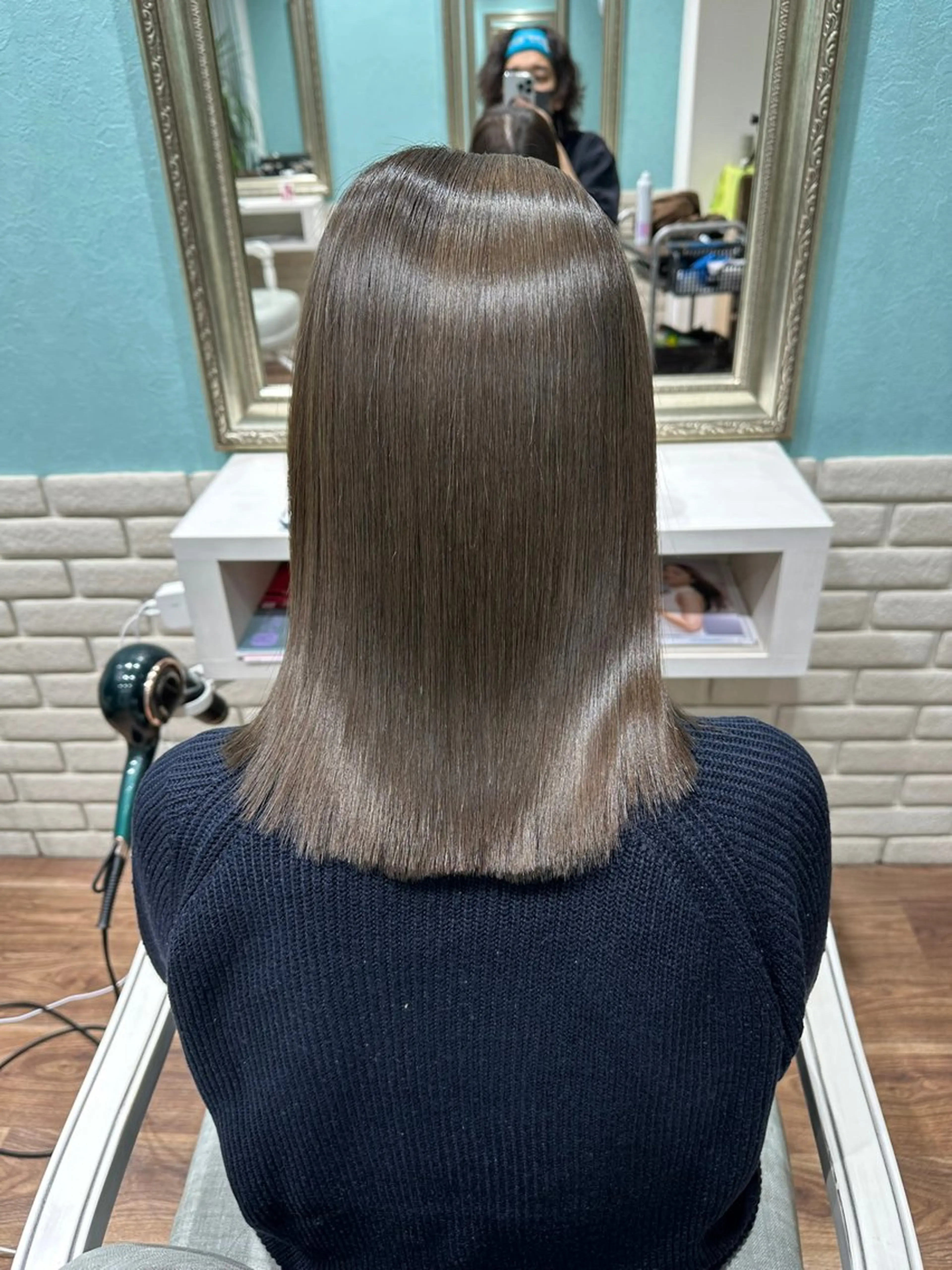 ミディアム 髪質改善 縮毛矯正 トリートメント トリートメント Re.ly所属・🦄Re.ly代表 灰野壮🦄のヘアスタイル