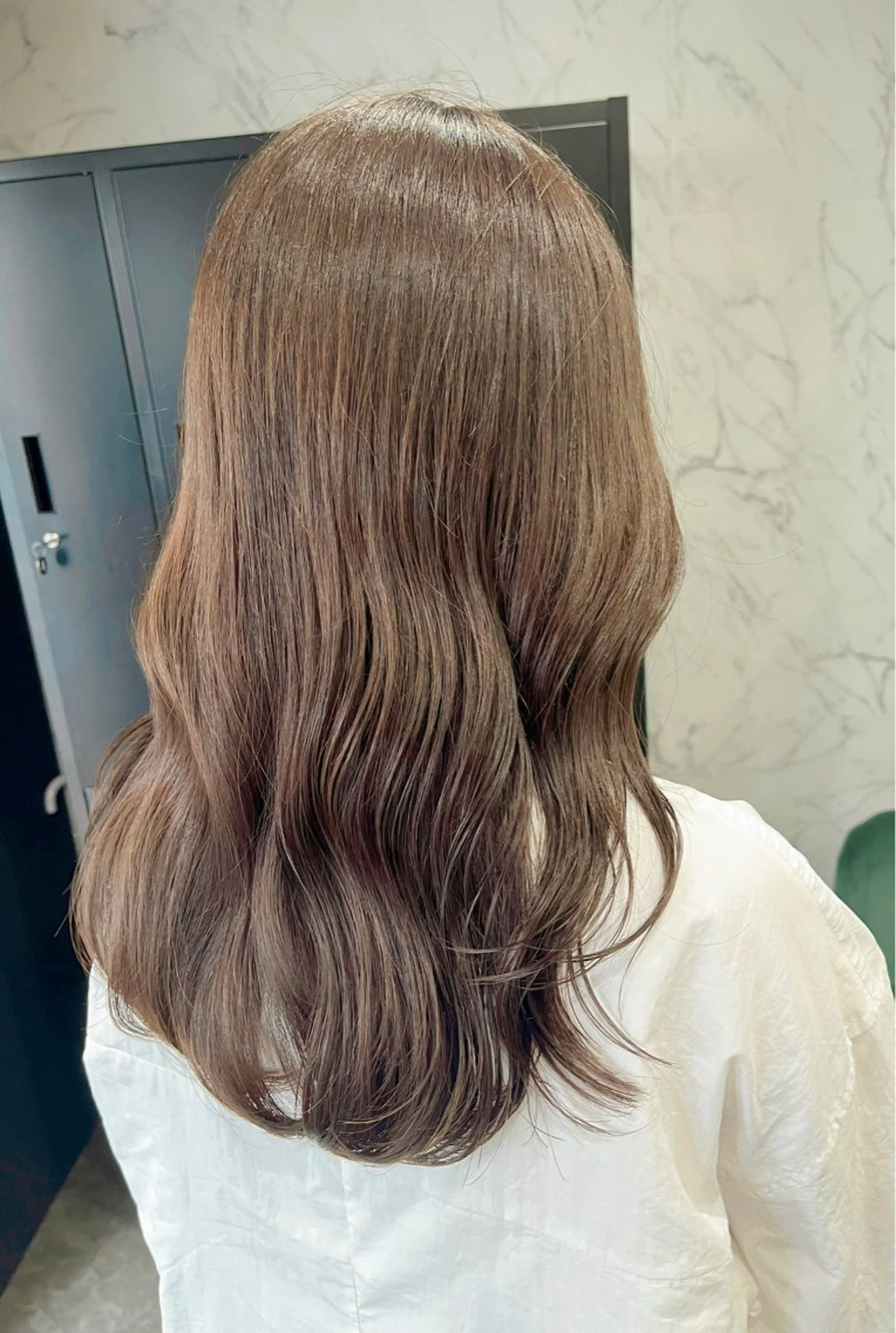 セミロング カラー ヘアアレンジ グレージュ カット ヘアカラー トリートメント 🤍清楚系 韓国レイヤー🤍拓朗のヘアスタイル