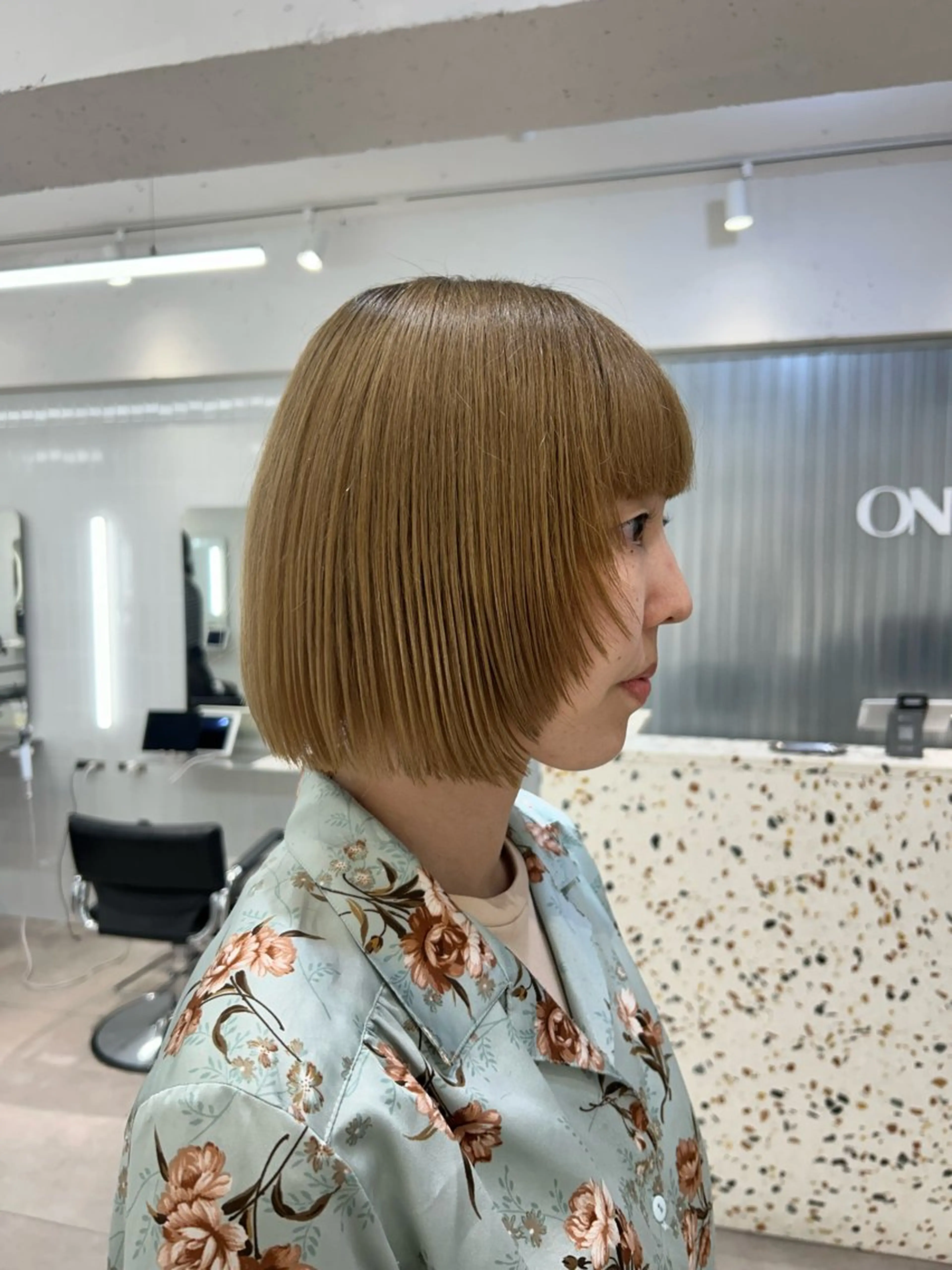 ショート ONYX 表参道所属・ショート/ボブ/似 合わせ/顔周りカットのヘアスタイル