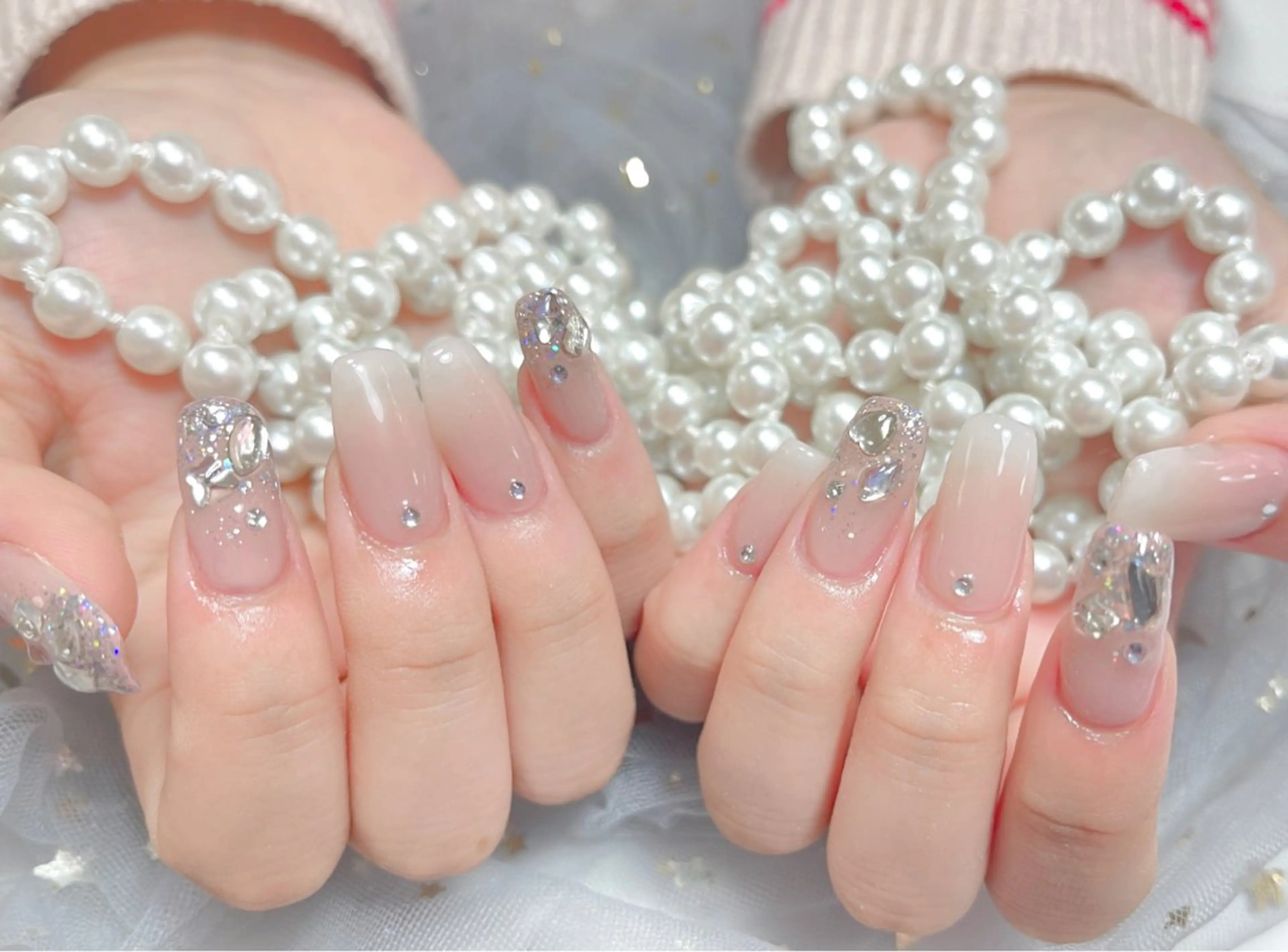 ネイル ハンドネイル 🎀ネイルサロン エクラYUI🎀のネイルデザイン