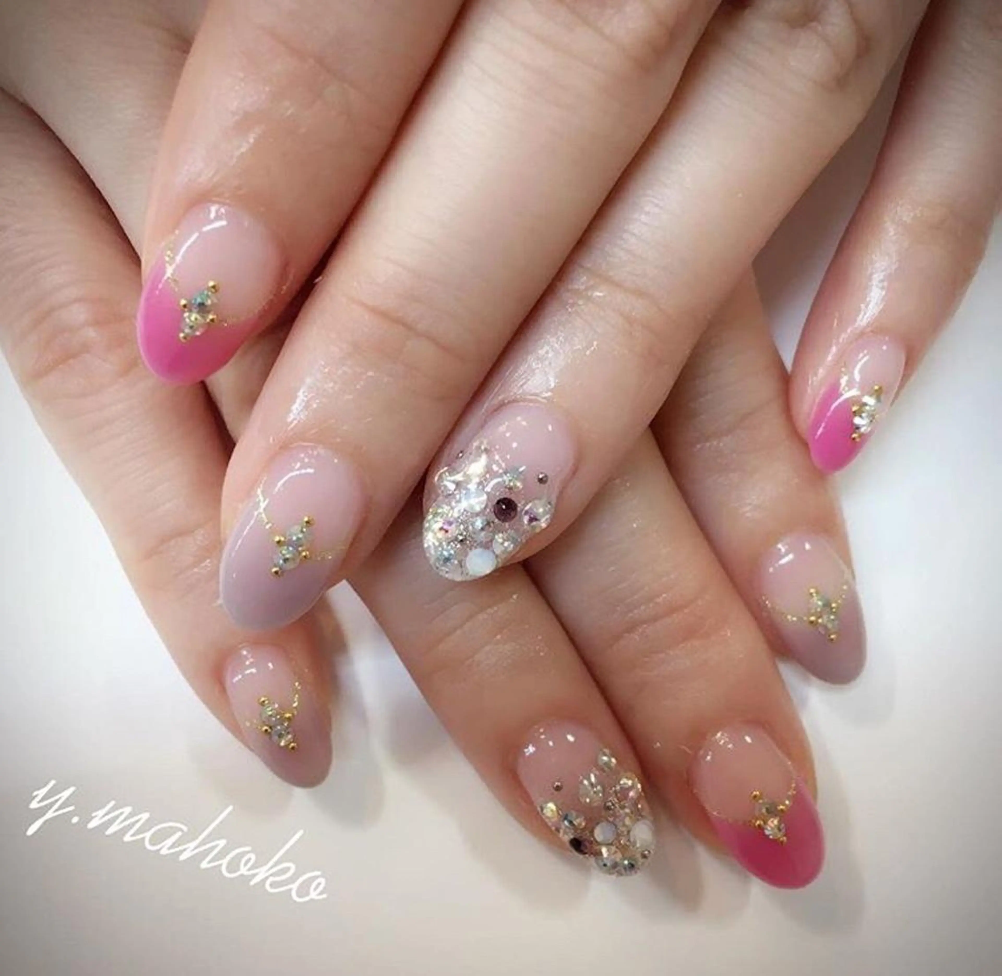 ネイル She nail studio 原宿所属・パラジェル有/ スカルプ/mahoのネイルデザイン