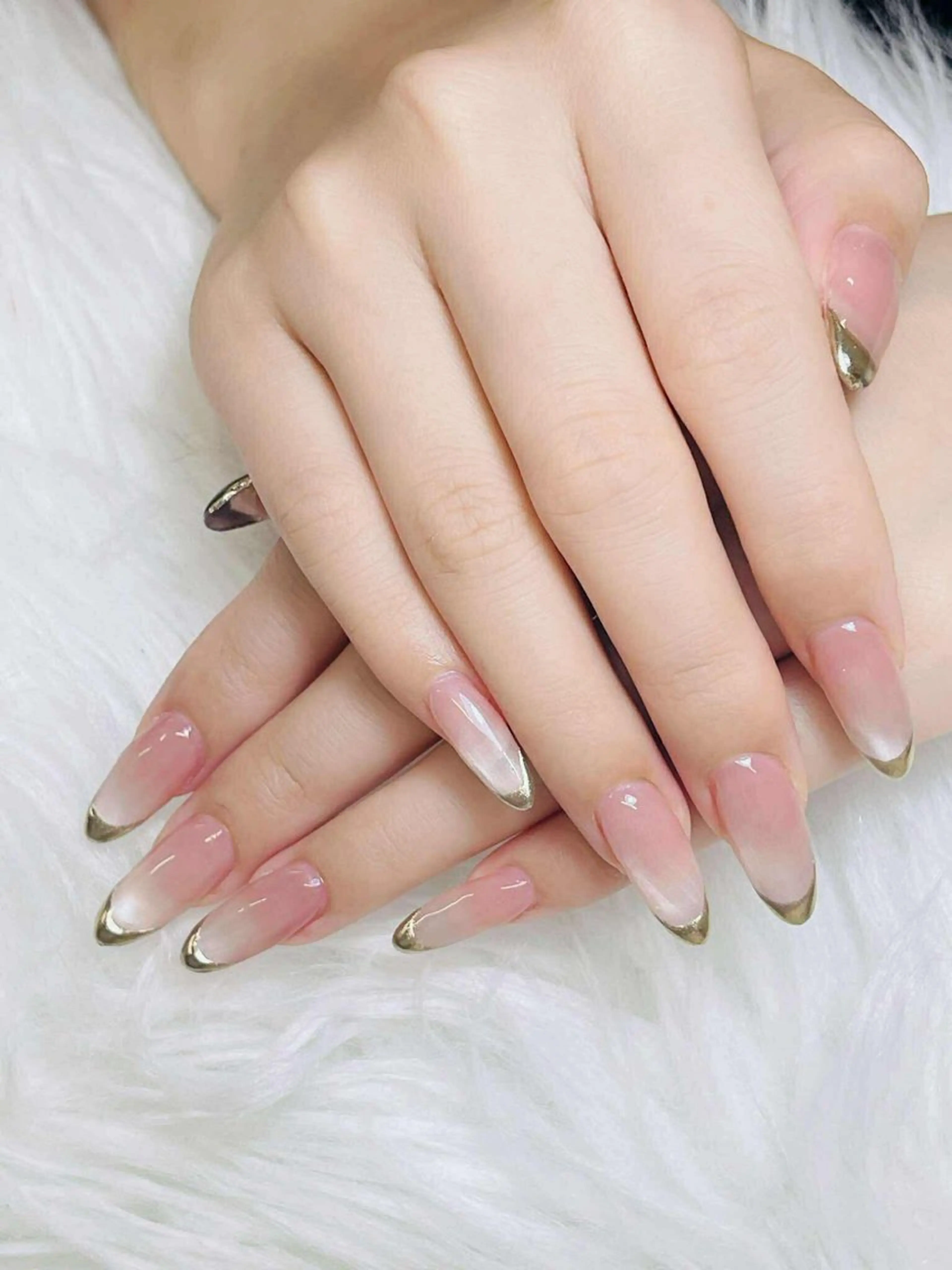 ネイル オーロラネイル チークネイル フットネイル フレンチネイル ハロウィン ハンドネイル Lumi Nail 新大久保3‘のネイルデザイン