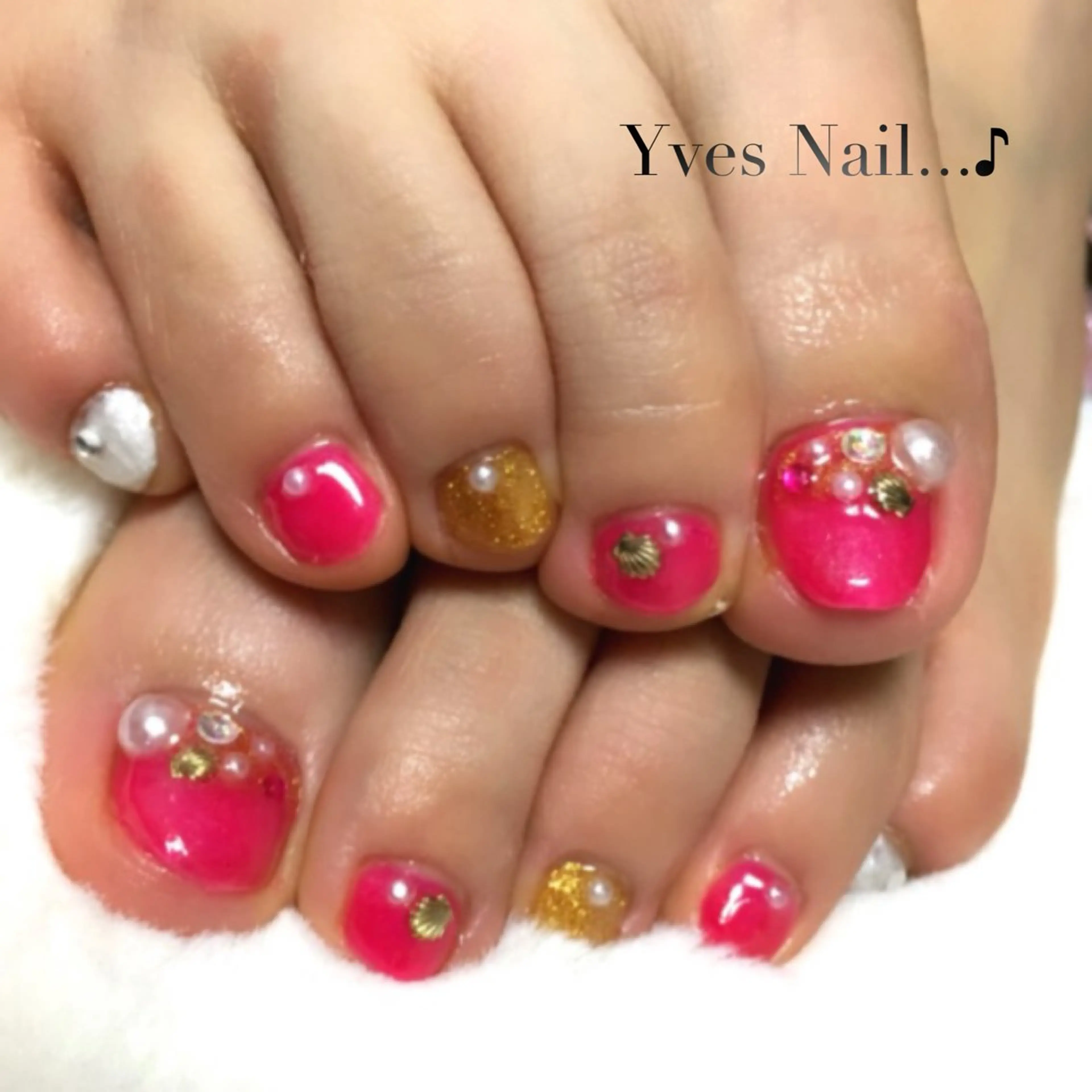 ネイル フットネイル kanno yのネイルデザイン