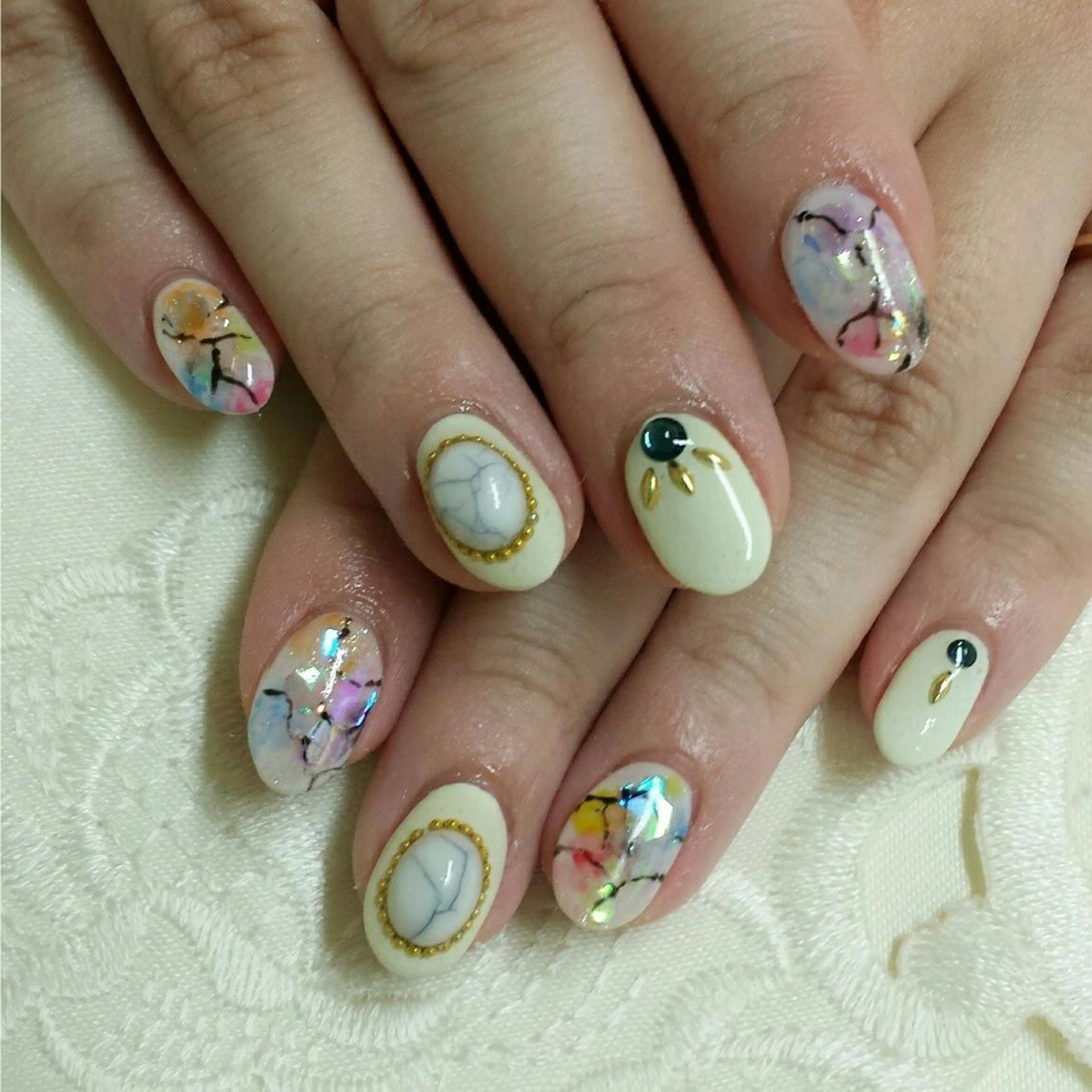 ネイル 河野ちえ (雑誌掲載サロン)のネイルデザイン