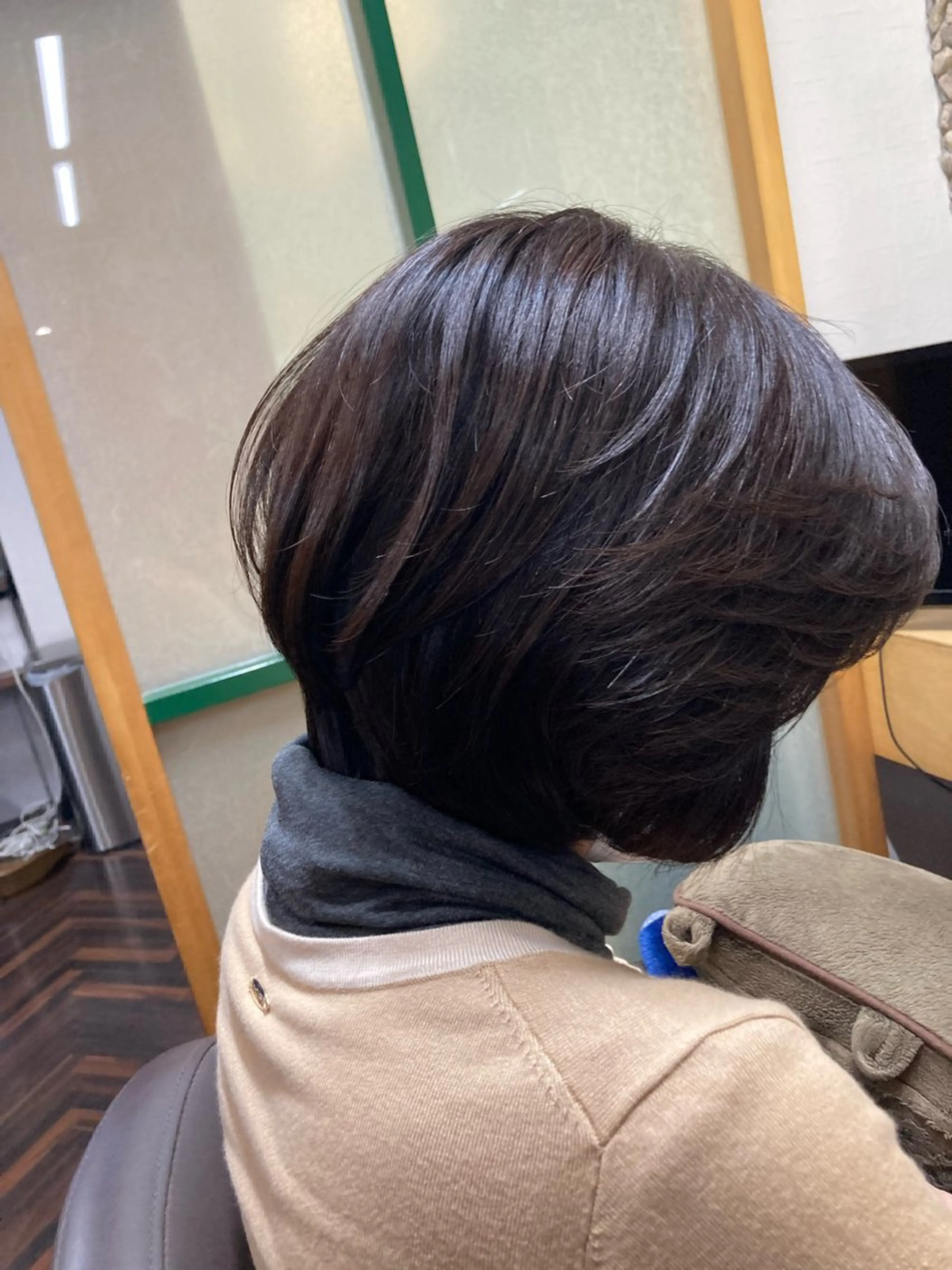 ショート カラー katae sayoriのヘアスタイル