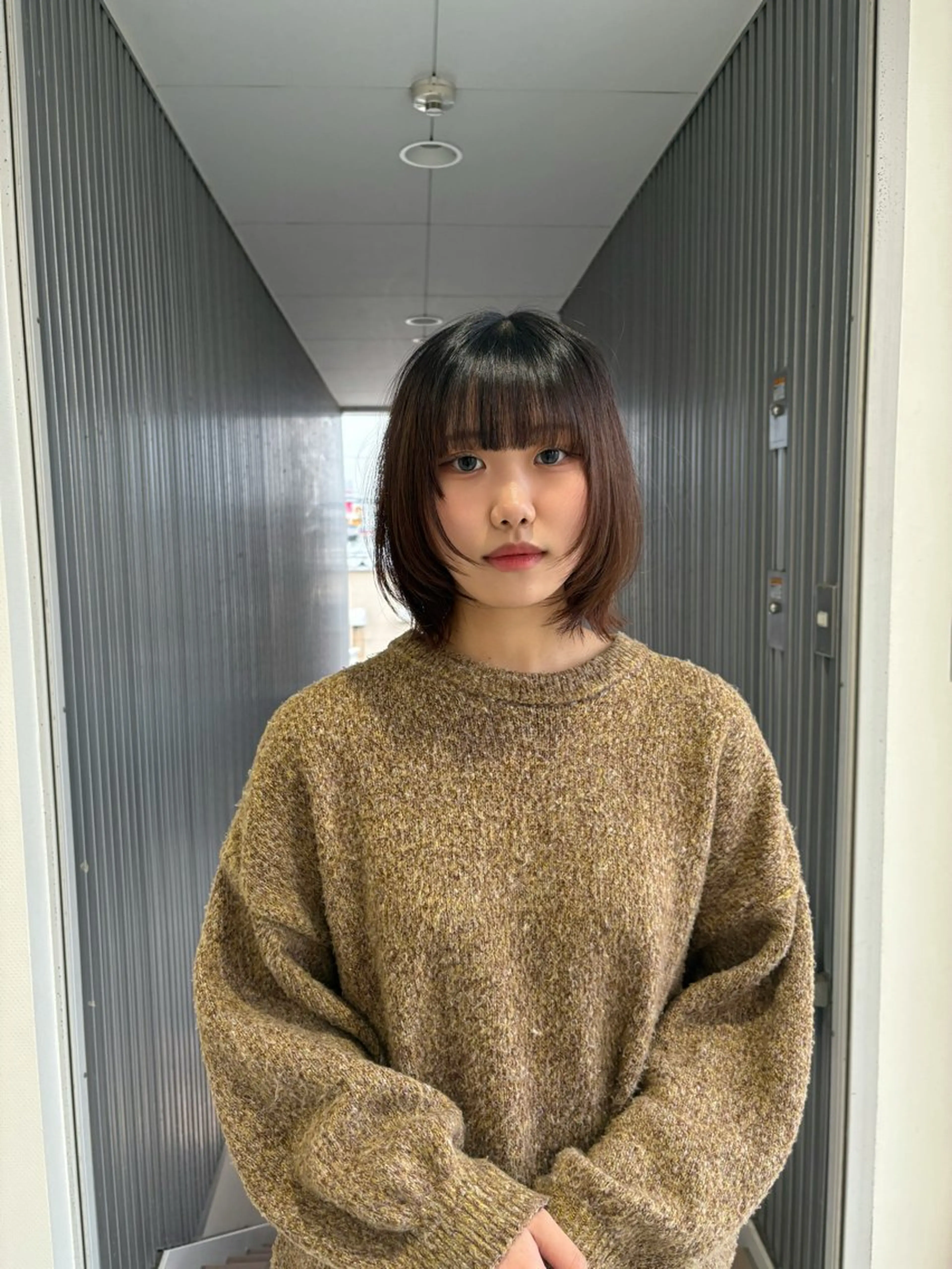 ミディアム LUVISM 神田こころのヘアスタイル