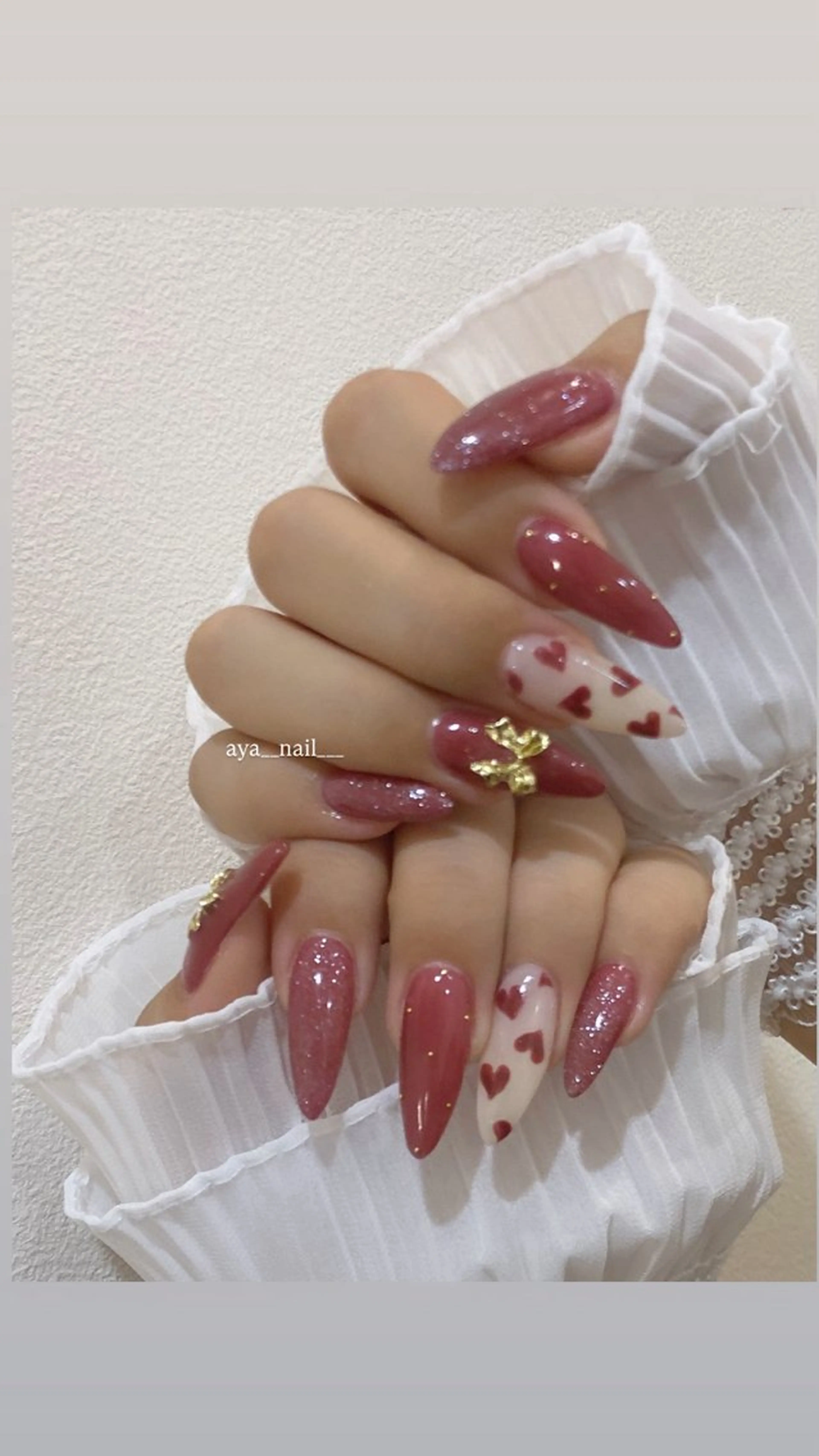 ネイル ハンドネイル shareplus honmachi所属・Lim nail🤍 Ayaのネイルデザイン