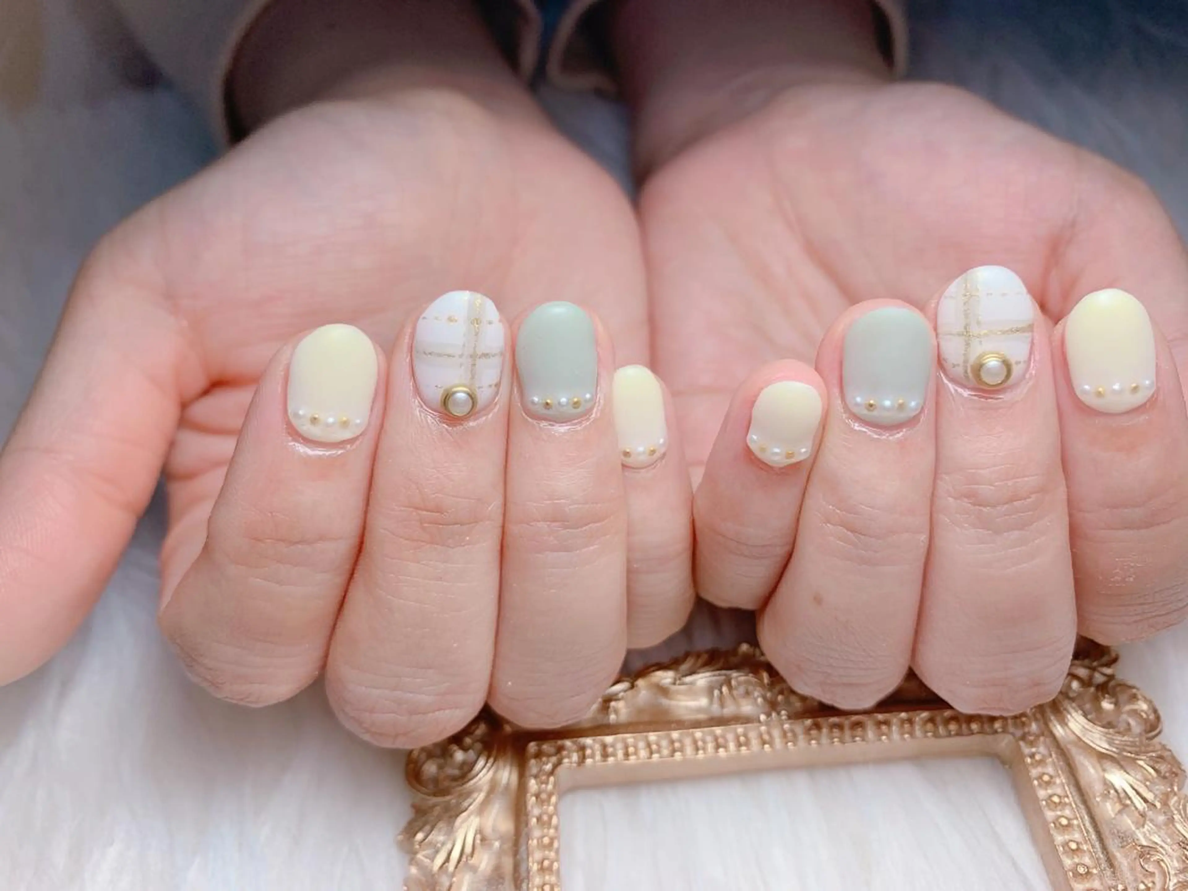 ネイル MiKi Nai池袋 長さだし得意のネイルデザイン