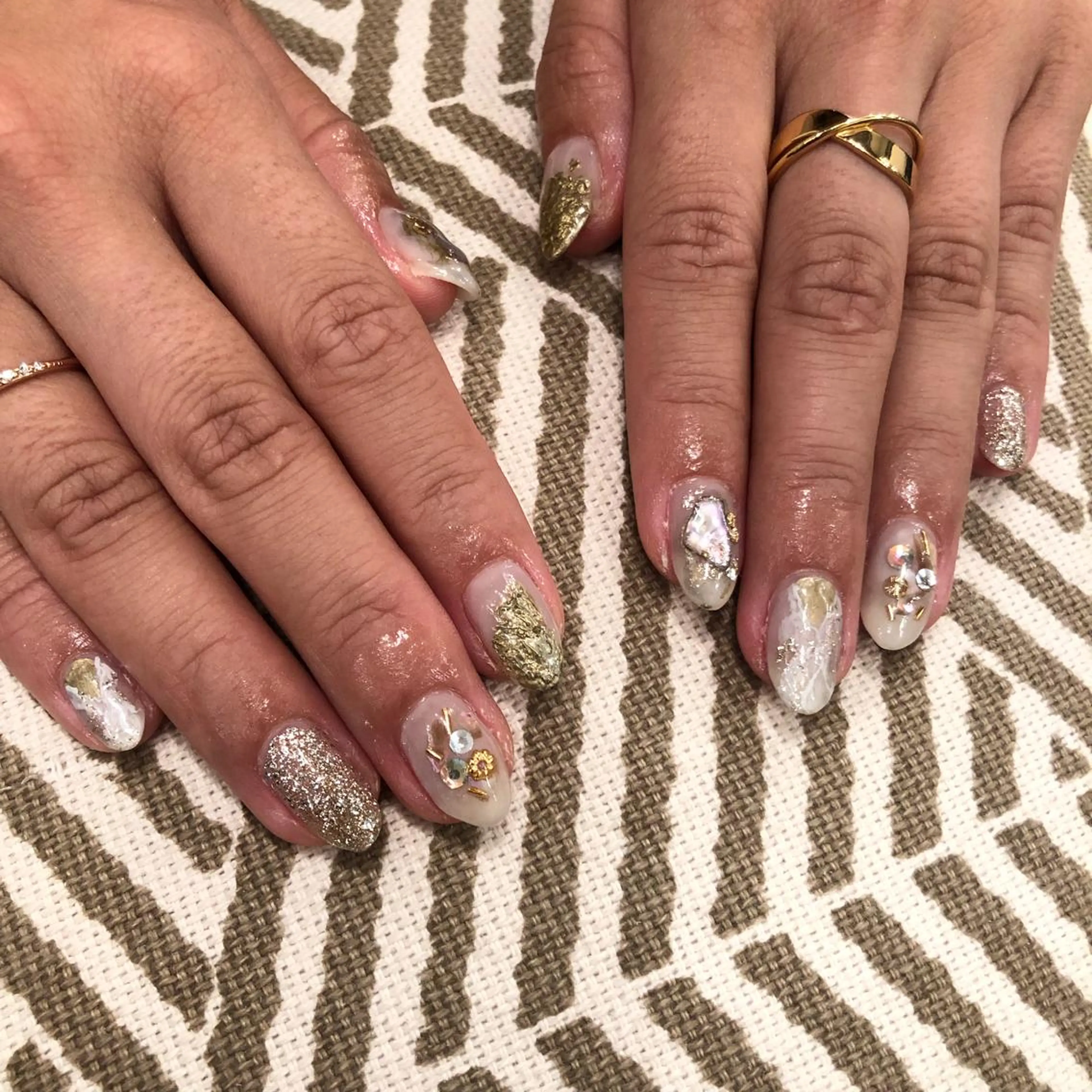 ネイル ニュアンスネイル 🎀AYAKO 🎀中韓ネイルのネイルデザイン