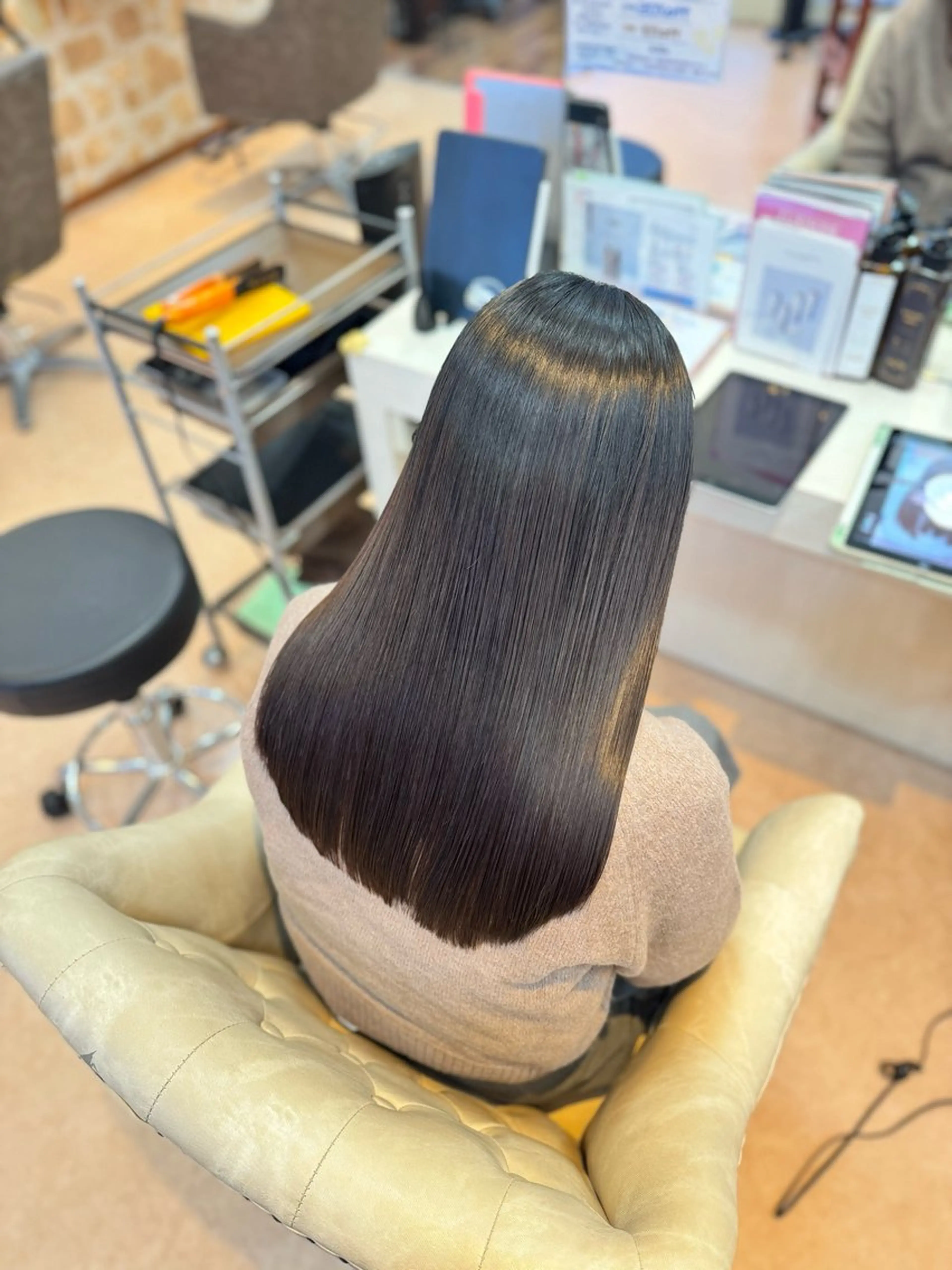 セミロング カット 浜松/磐田/縮毛矯正 /メンズカット/Yuのヘアスタイル