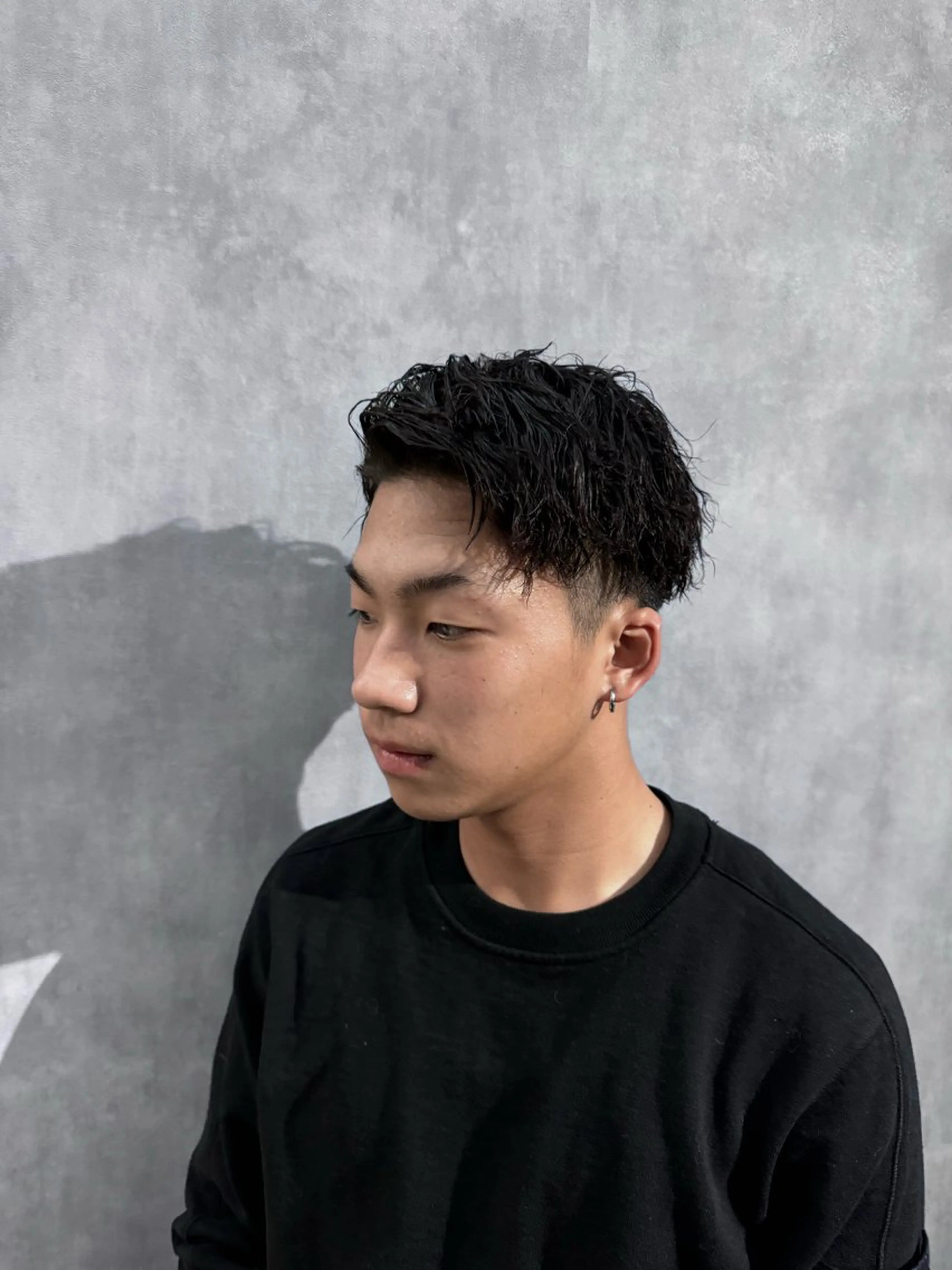 カット+ツイストパーマの写真