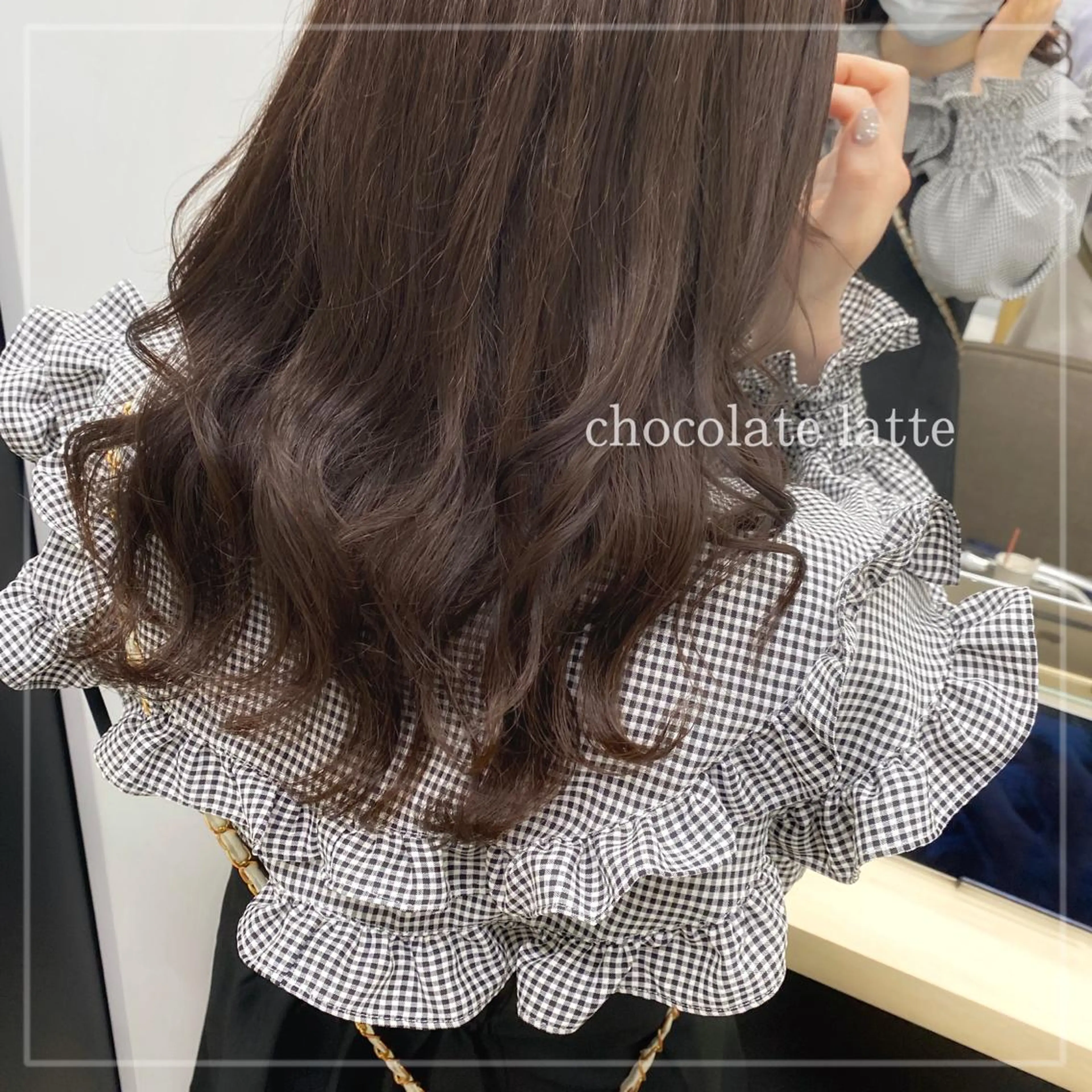 セミロング 💛Frameなんば /村田百花のヘアスタイル