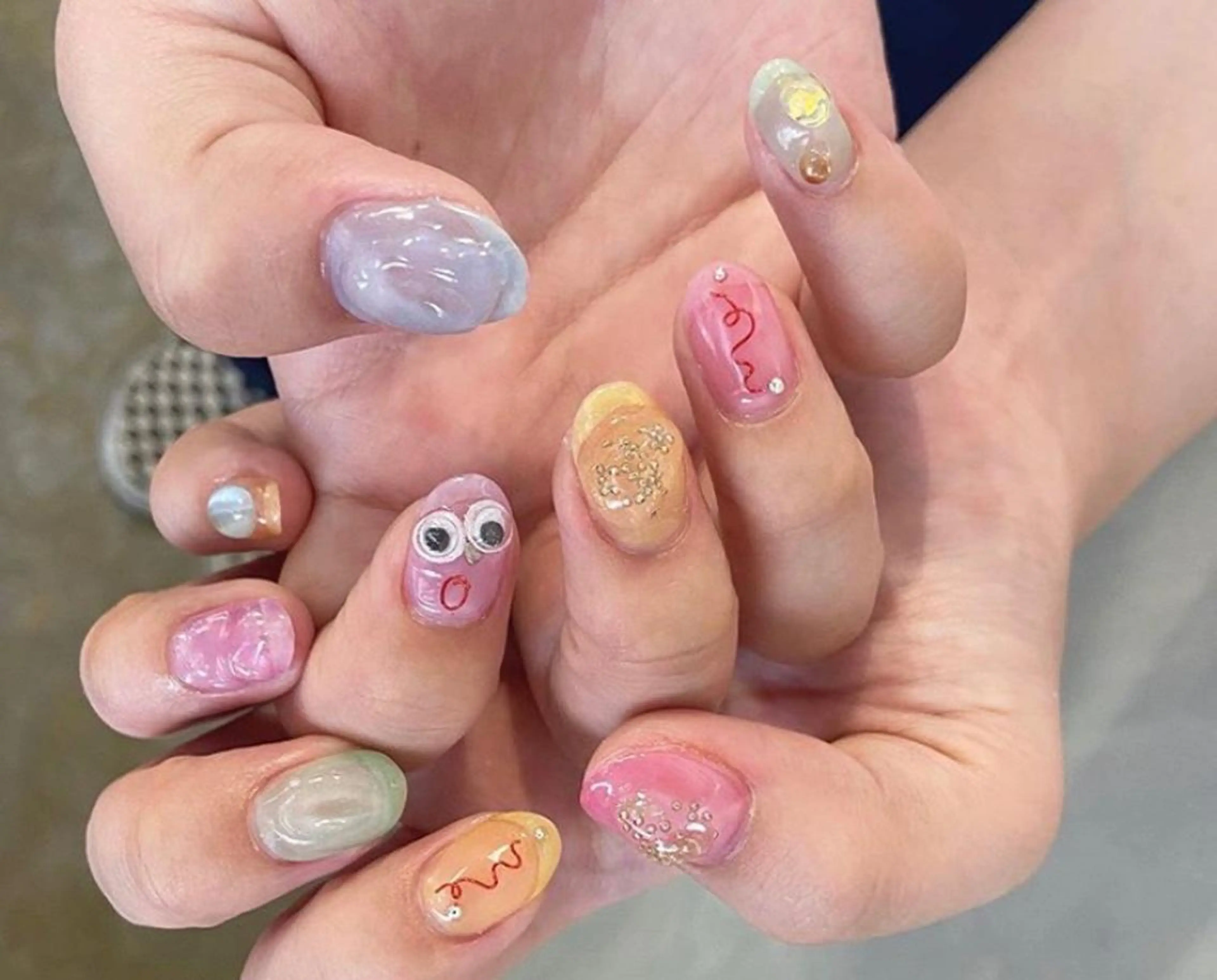 カラー ネイル musee art所属・Musee art 亀戸店のネイルデザイン