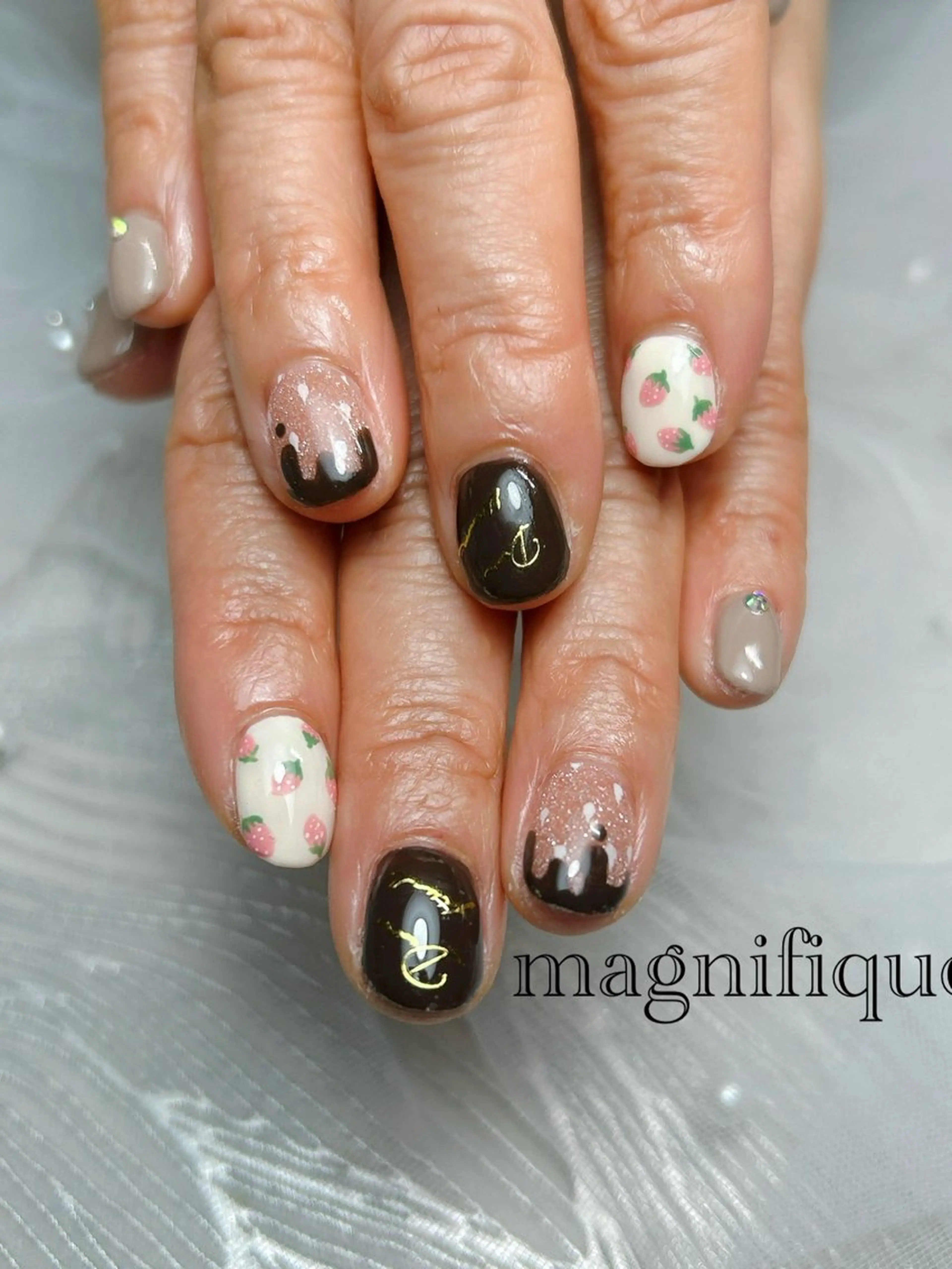 ネイル プライベートサロン マニフィークのネイルデザイン