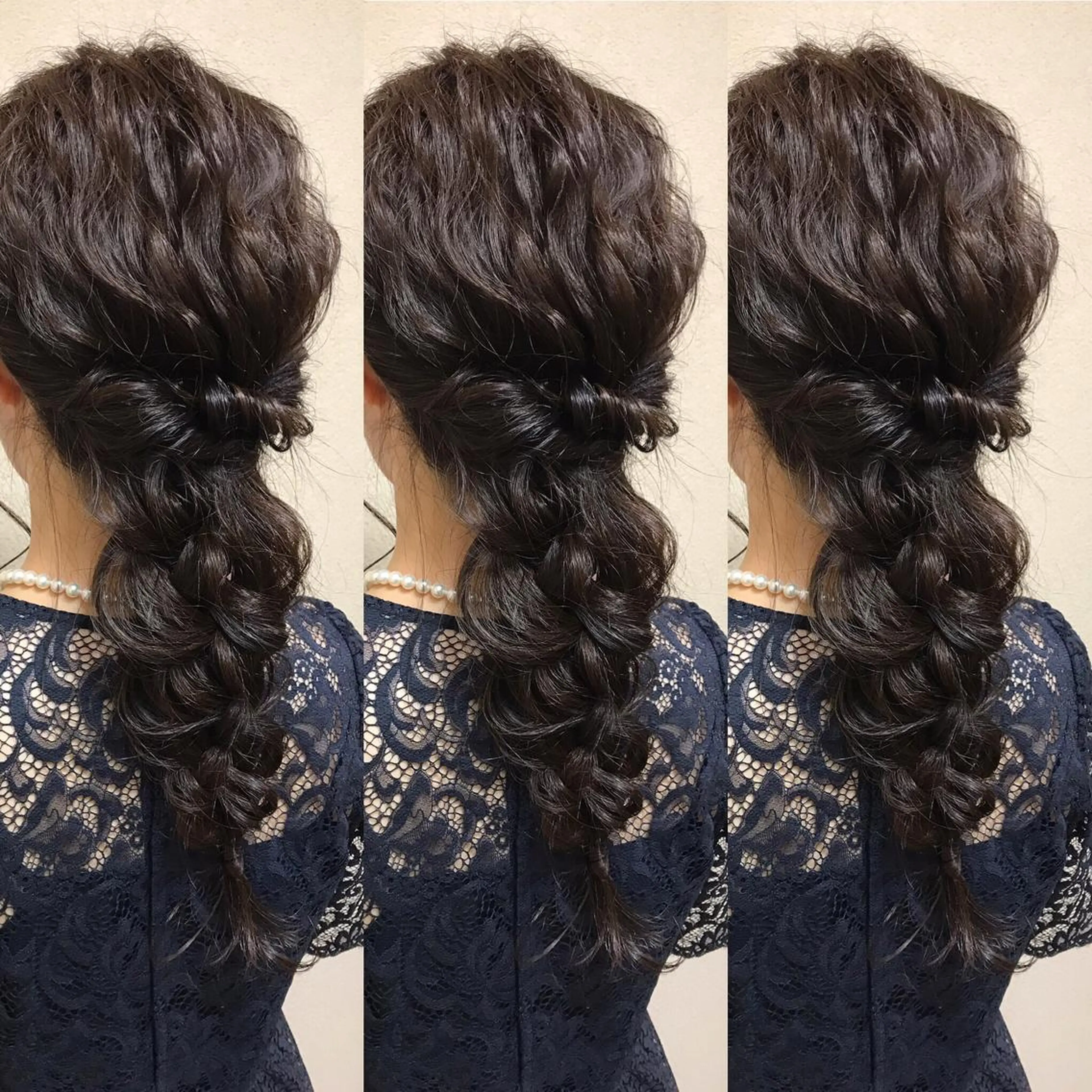 ヘアアレンジ 透明感カラー・ 髪質改善🩵イケダのヘアスタイル