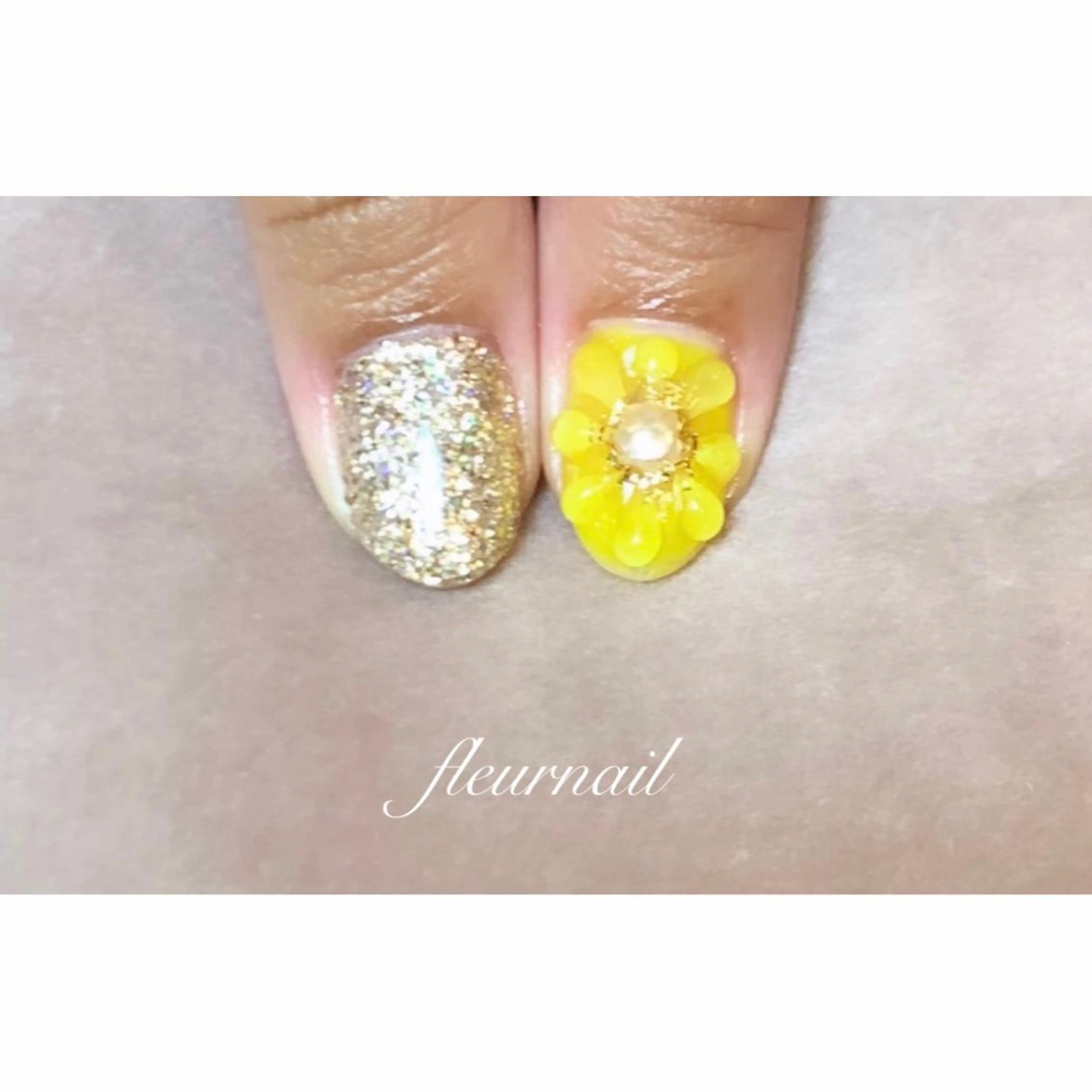 ネイル 【パラジェル登録サロン】nail pollen所属・fleurnail miuraのネイルデザイン