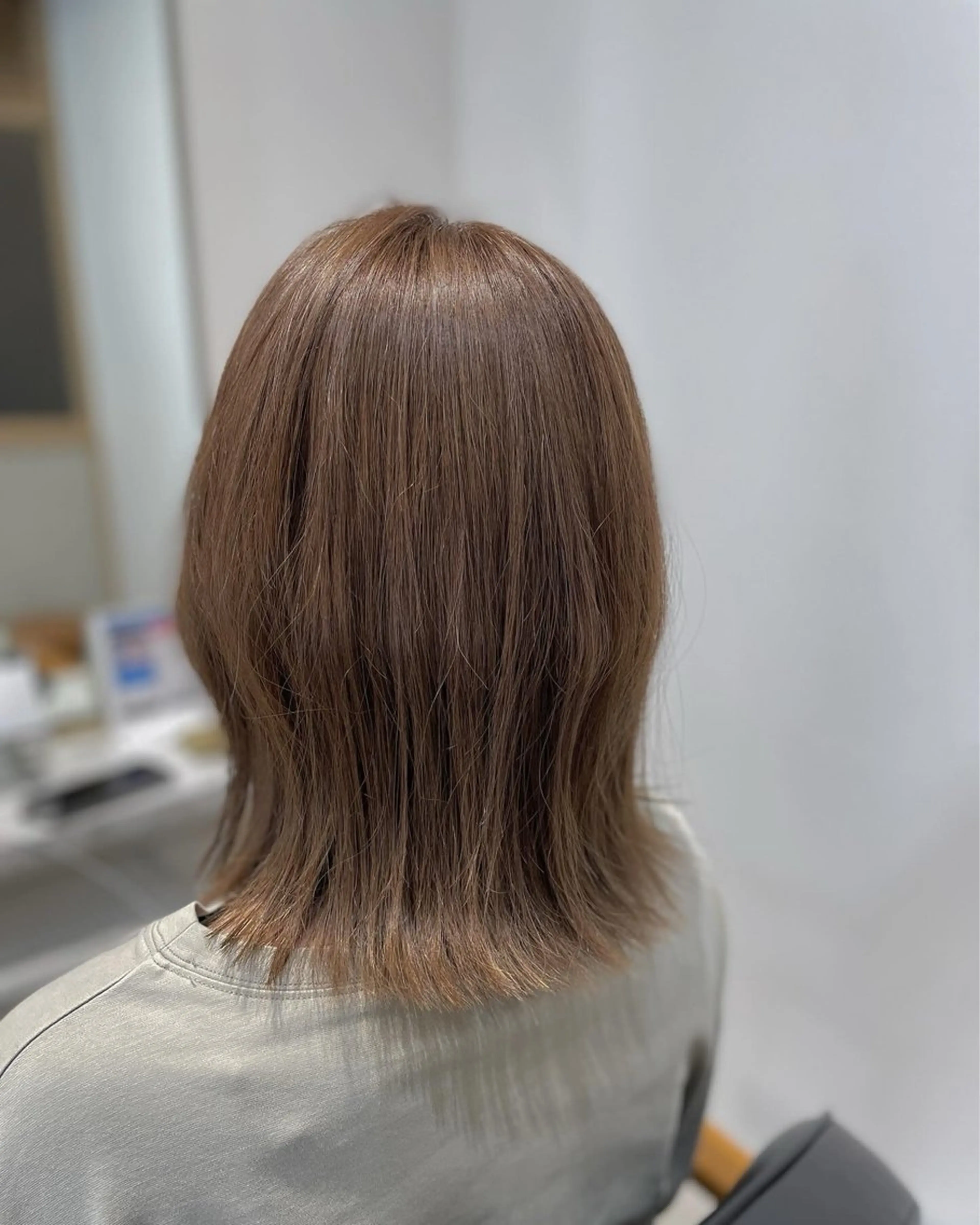 ミディアム 新井那紬🌿 arai nahoのヘアスタイル