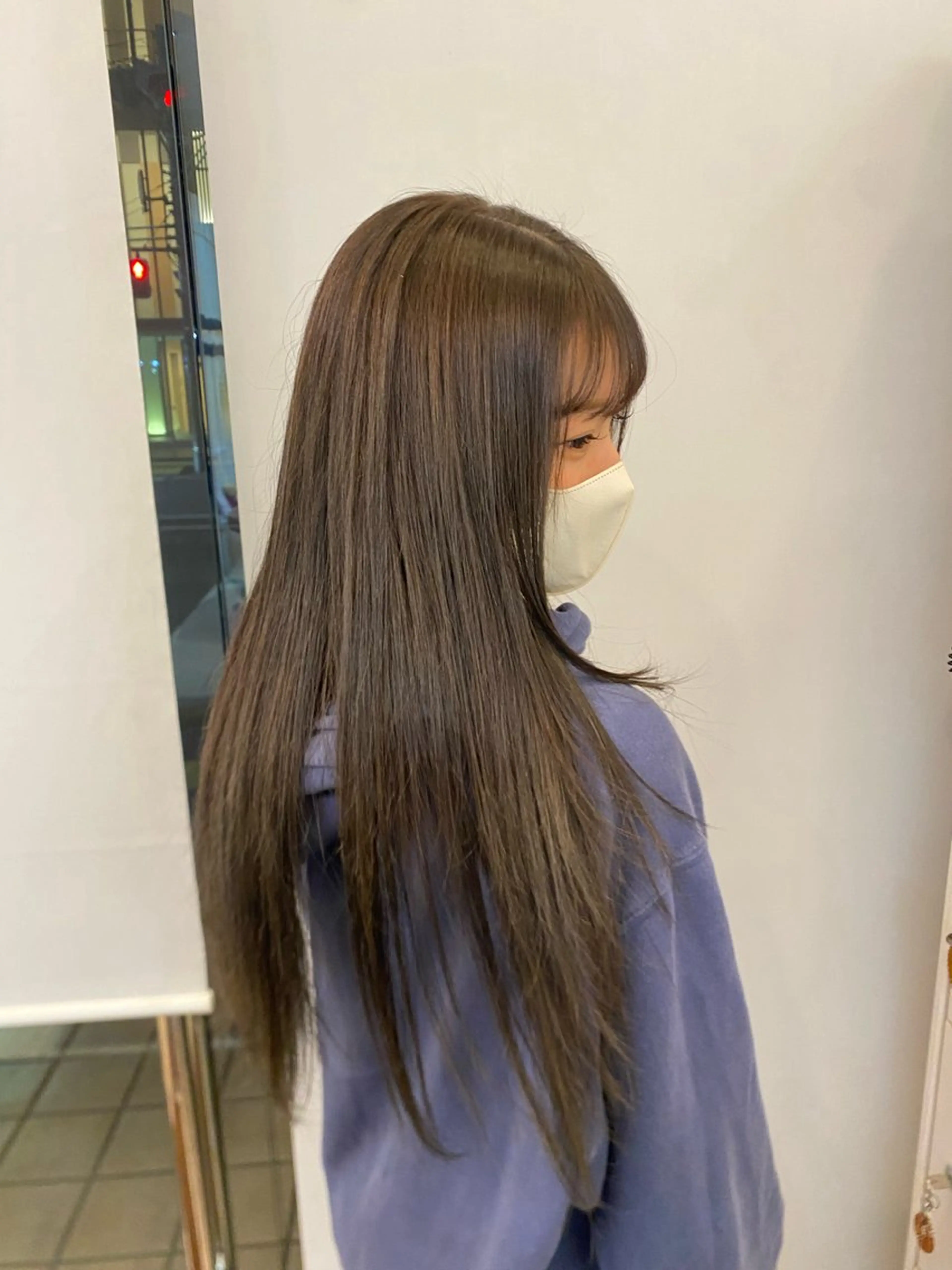 ブリーチなしワンカラーの写真