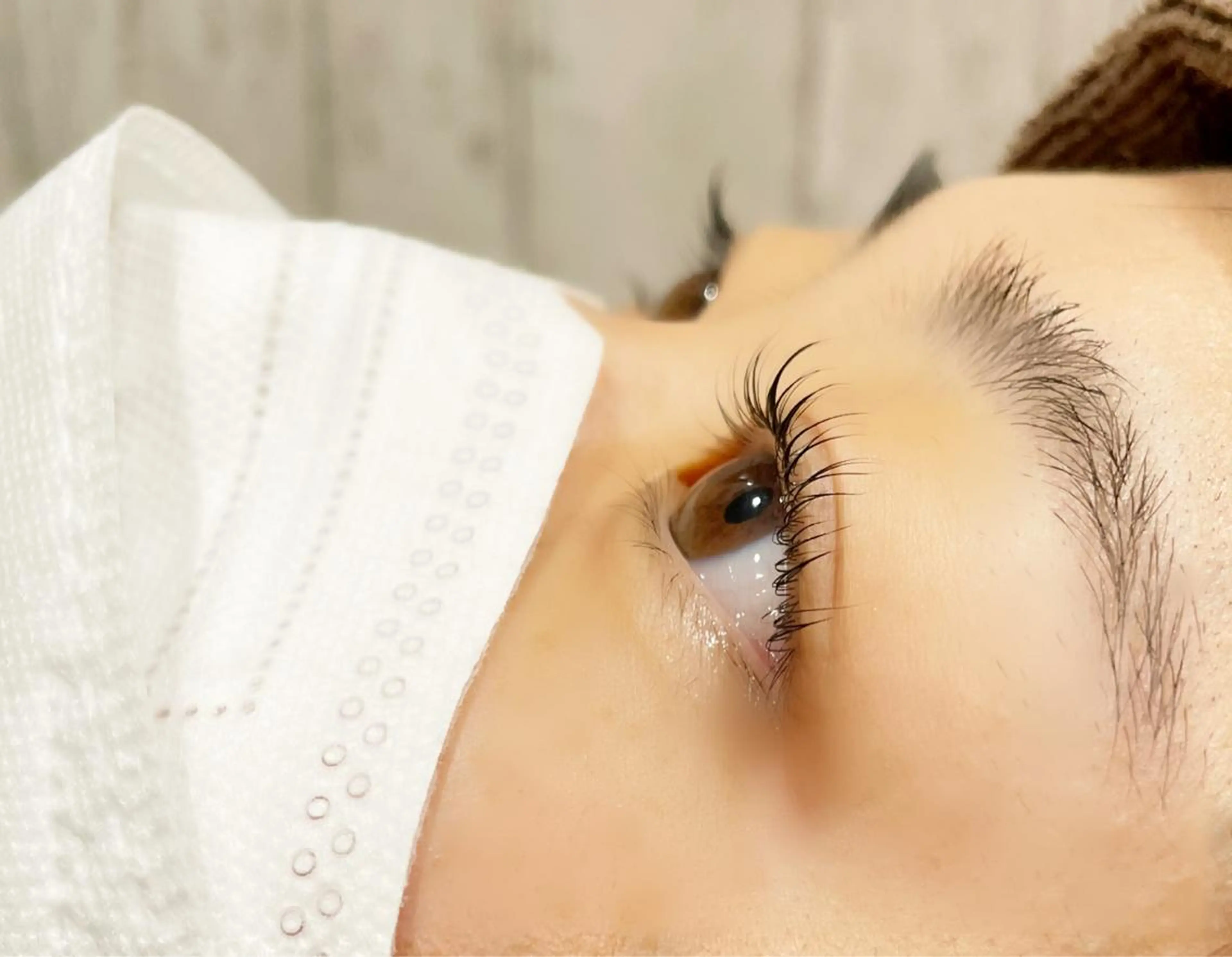 マツエク・マツパ 一重×まつ毛パーマ マツパ Anlly hair所属・加賀谷 彩のマツエク・マツパデザイン