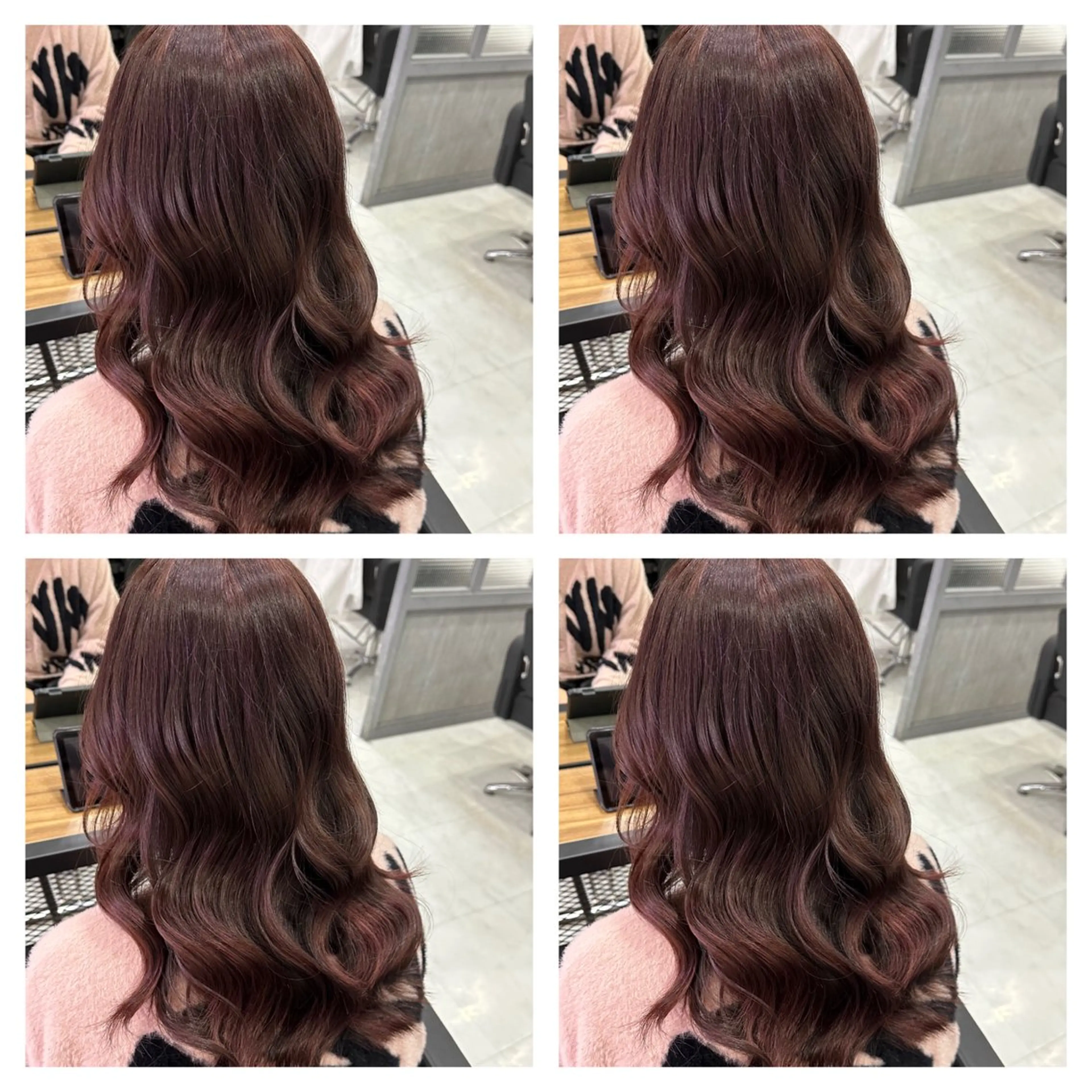 セミロング カラー ヘアアレンジ 🎀推し活ヘアー🎀 Yuuna🐰💖のヘアスタイル