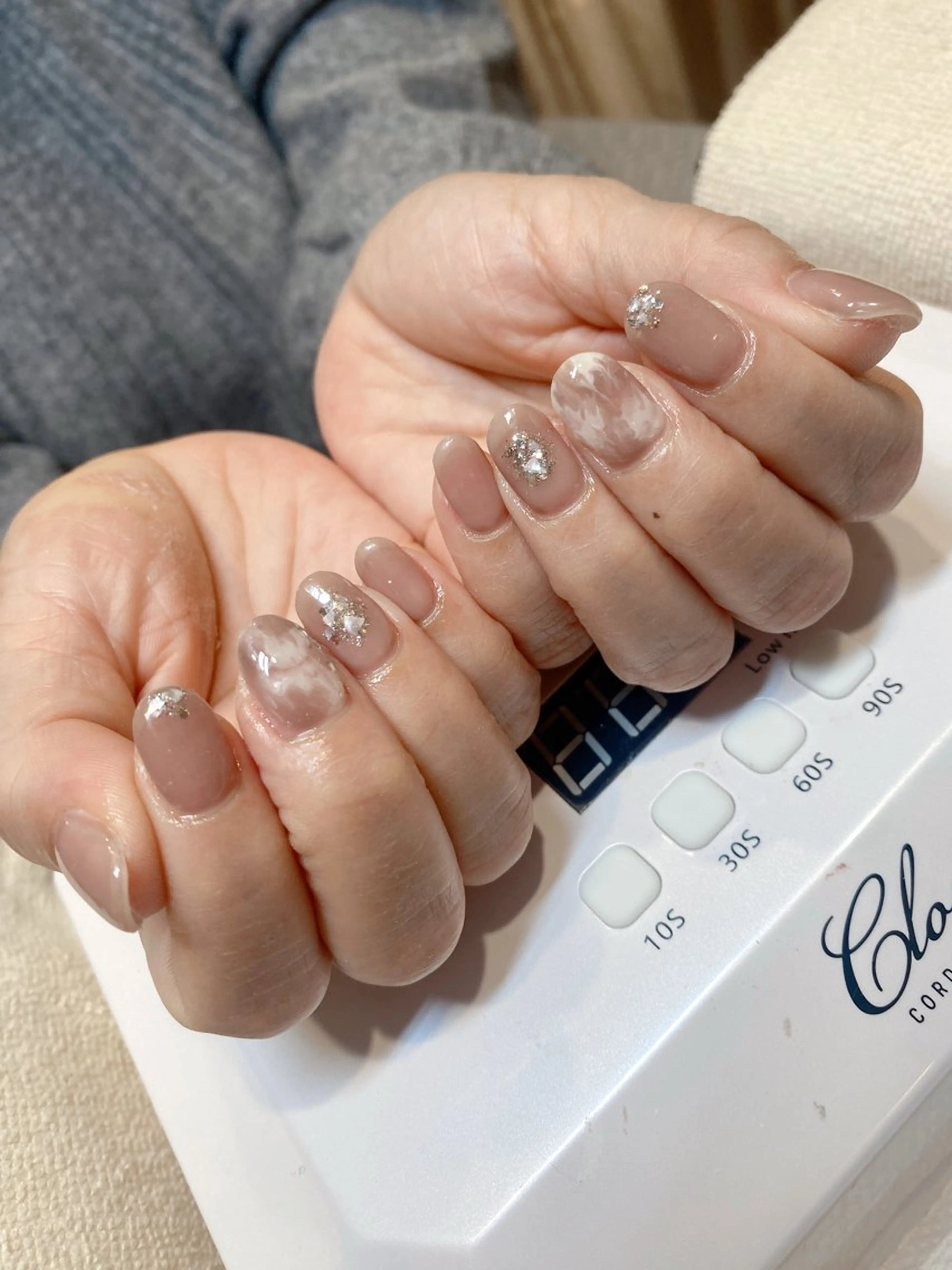 ネイル ドライヘッドスパ専門店ユメミルゆりかご所属・VIVIT 久宝寺店のネイルデザイン