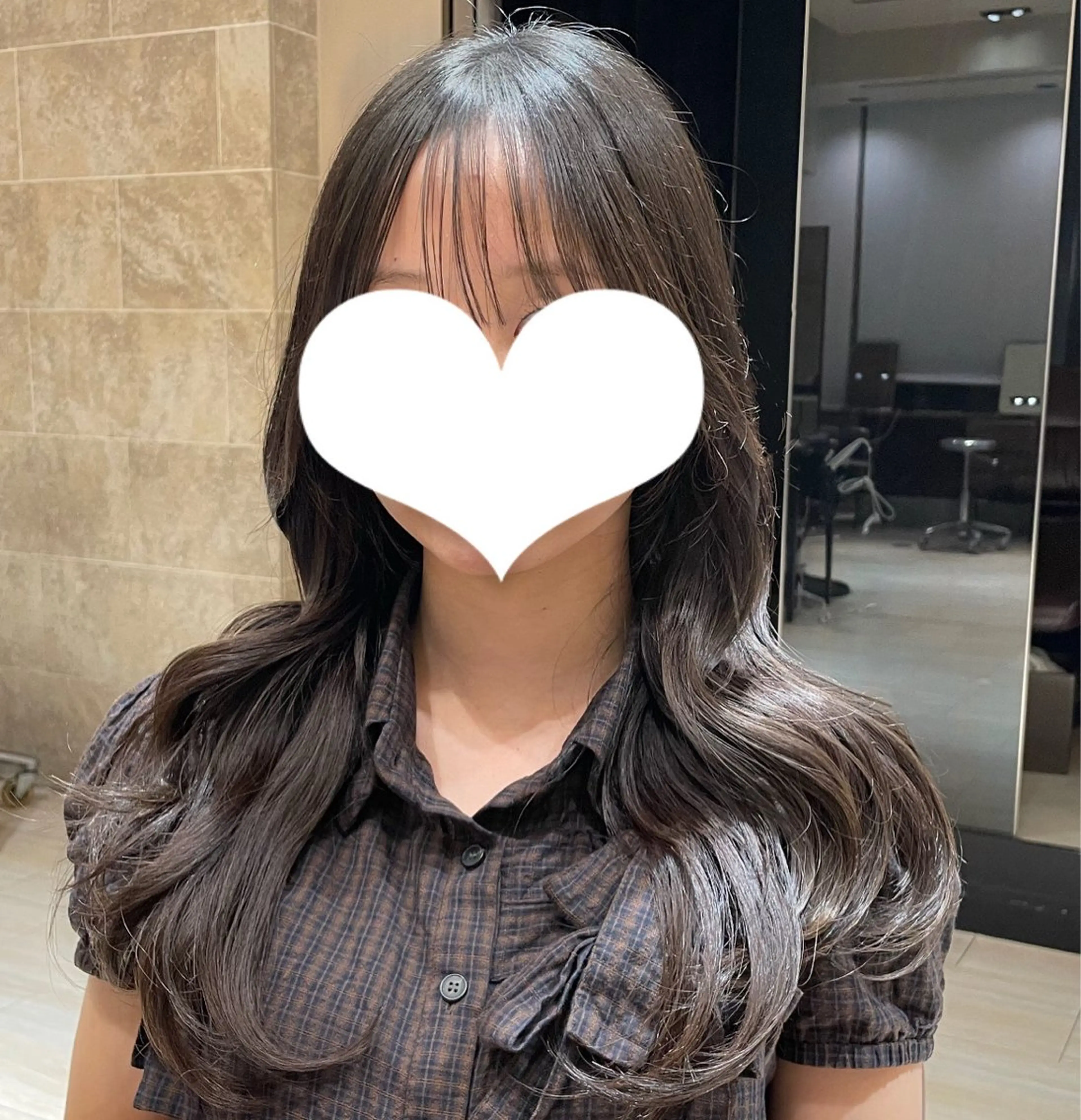 ロング くびれヘア ヘアセット 艶カラー/アレンジ/ はまぐちうみのヘアスタイル