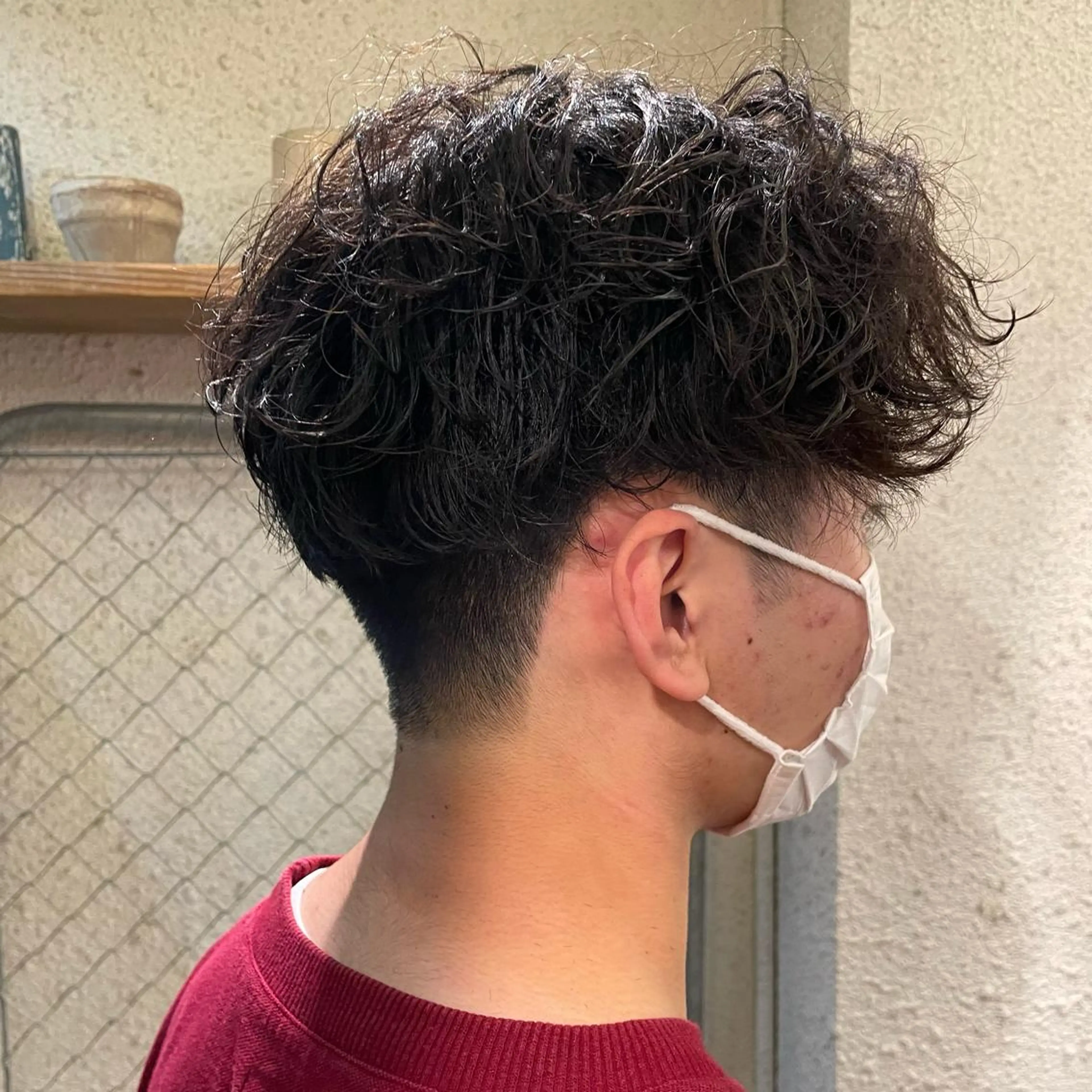 パーマ メンズ カット パーマ トリートメント SALOWIN下北沢所属・hazuki 🌝のヘアスタイル