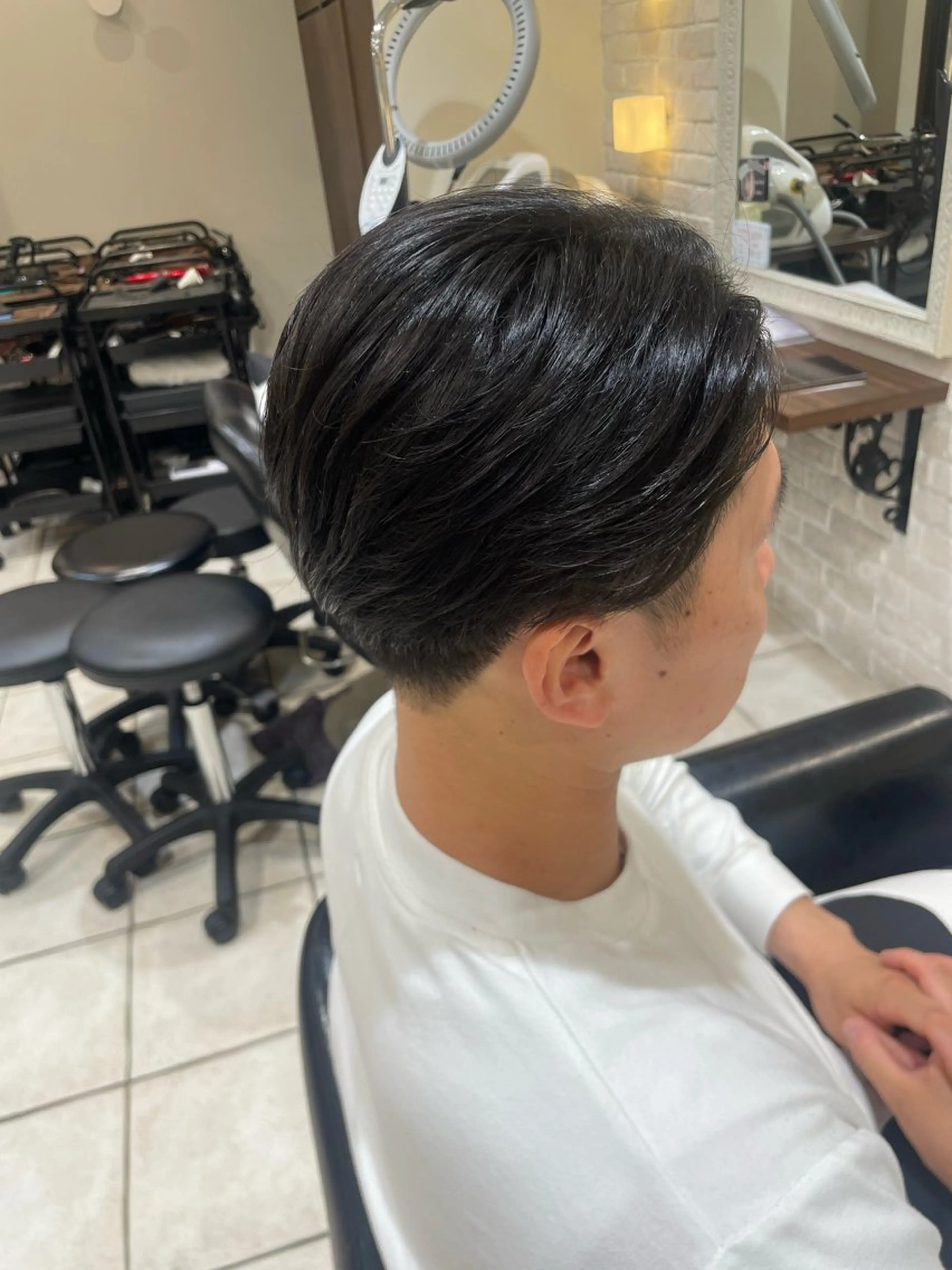 メンズ 🩵RIKO🩵 透明感カラー🫧のヘアスタイル