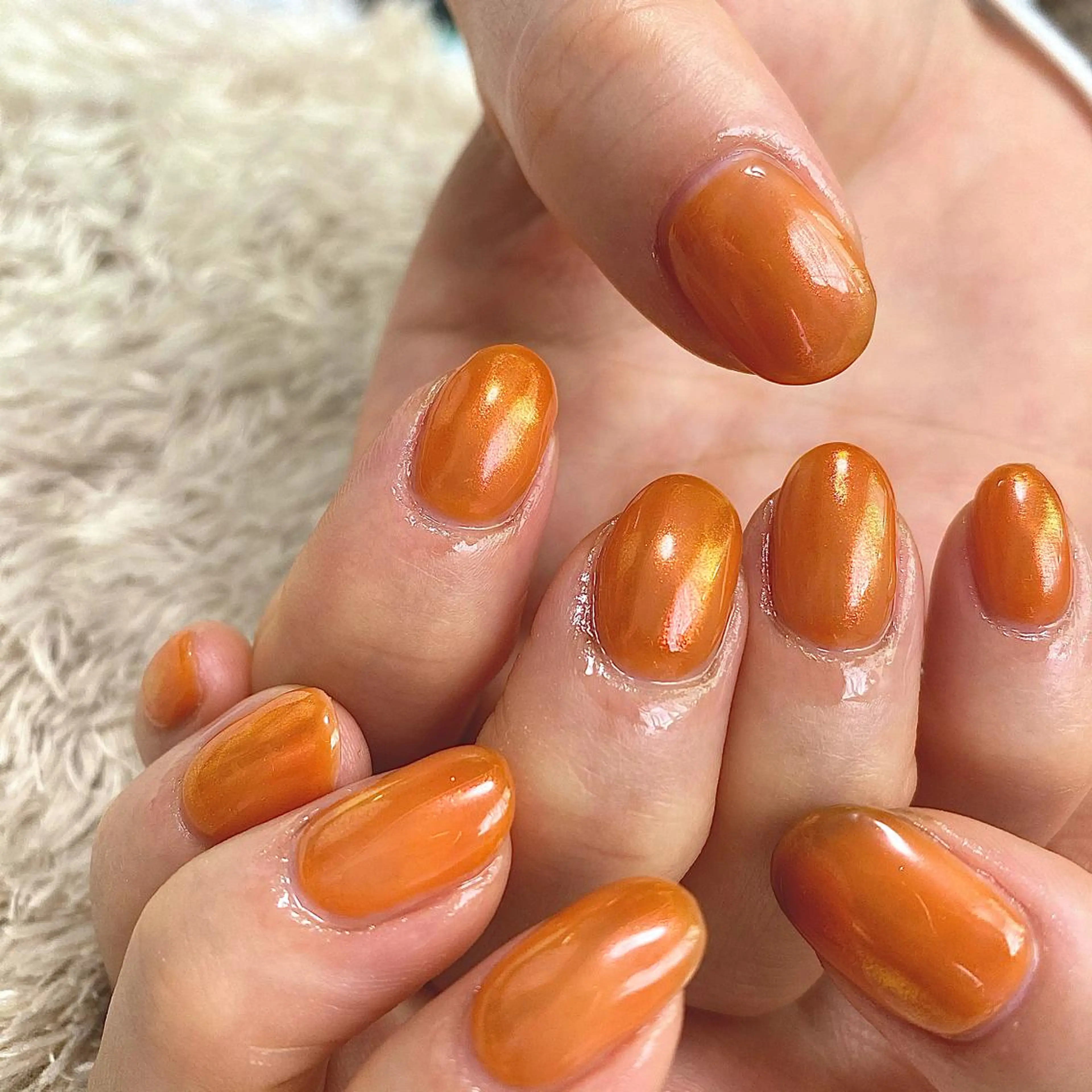 ネイル ワンカラーネイル C. 👑itoのマツエク・マツパデザイン