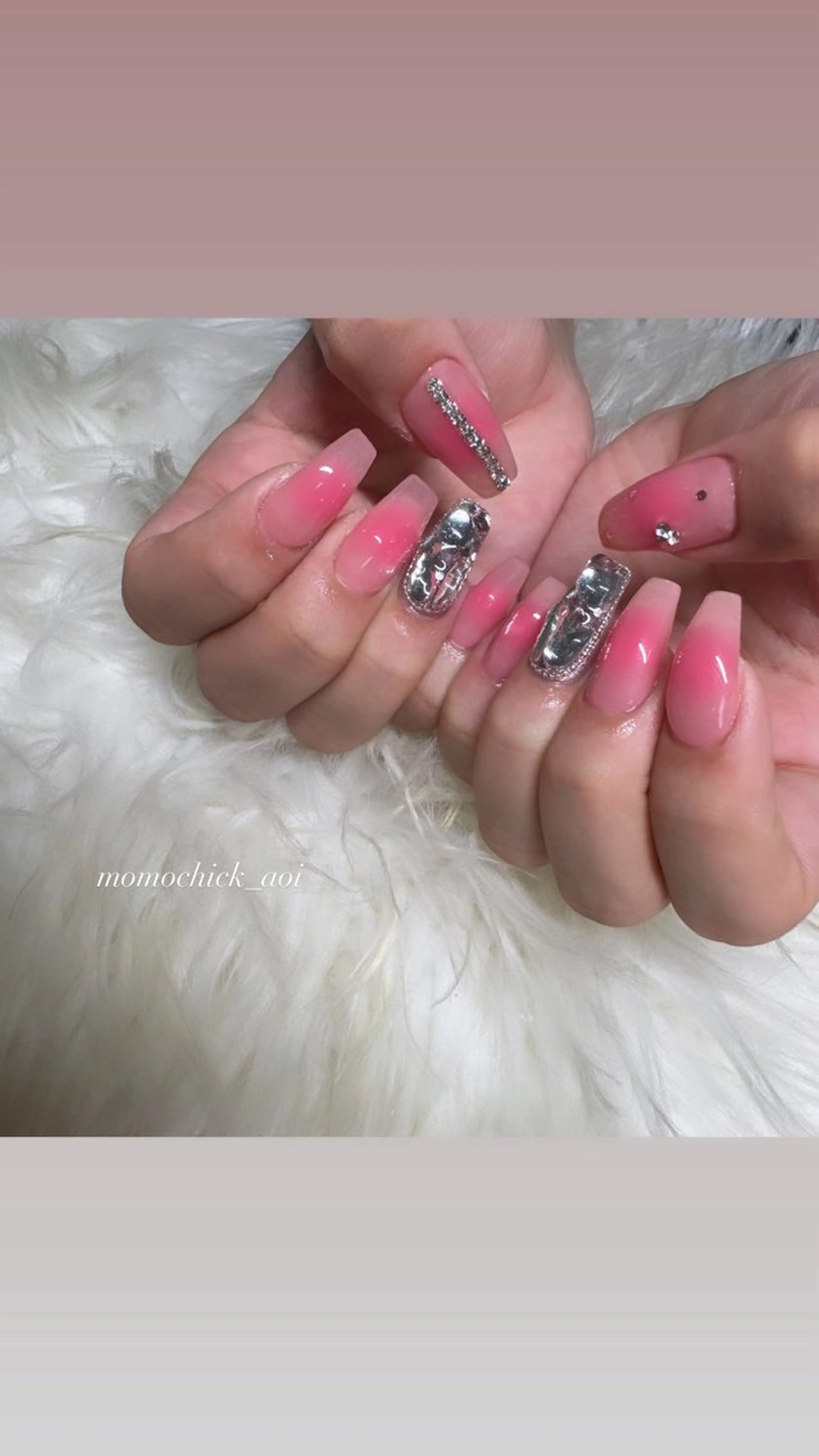 ネイル momochick所属・Soleil_ Aoiのネイルデザイン