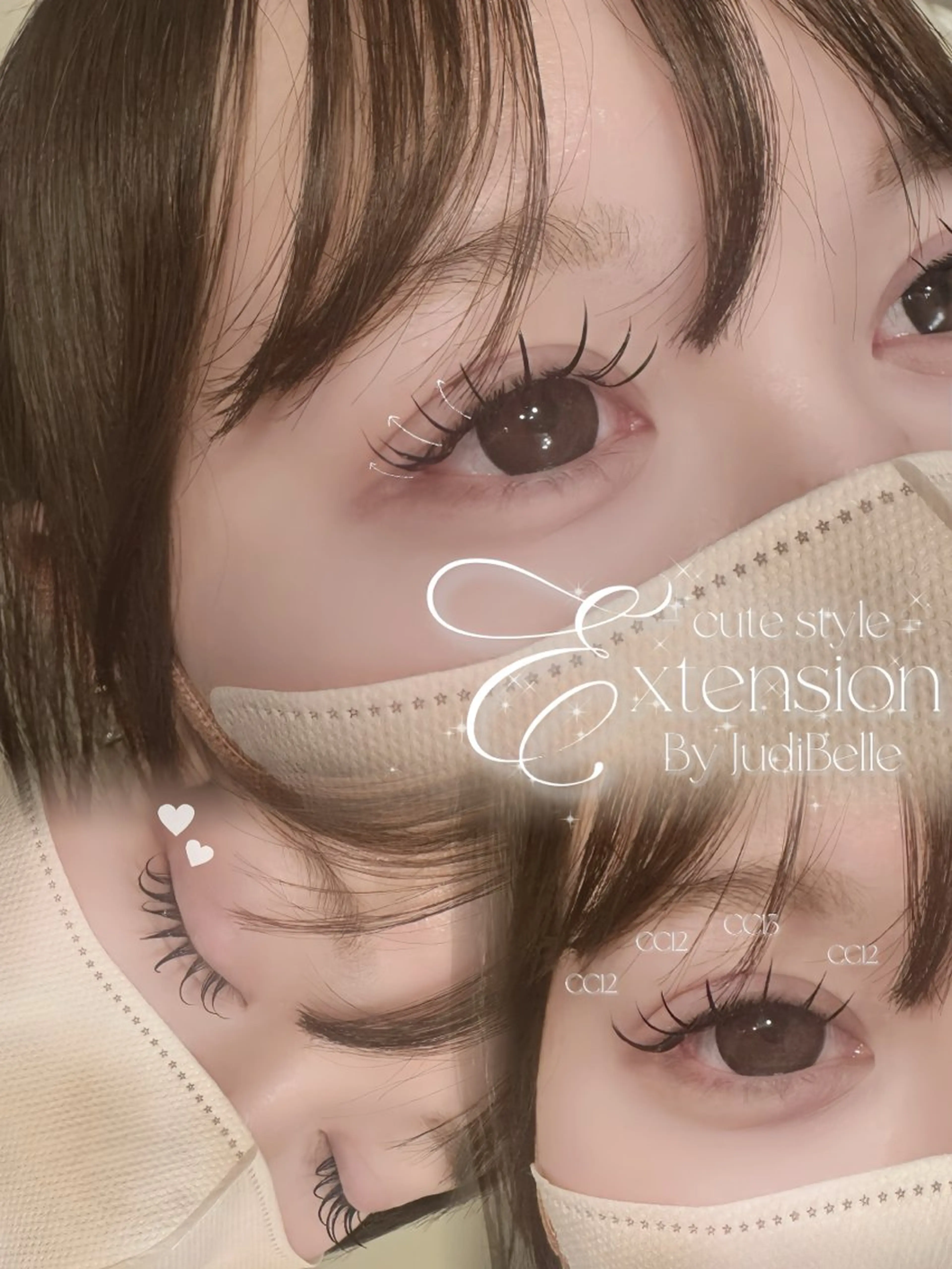 マツエク・マツパ マツエク JudiBelle所属・🍒Kaede マツエク/LED🍒のマツエク・マツパデザイン