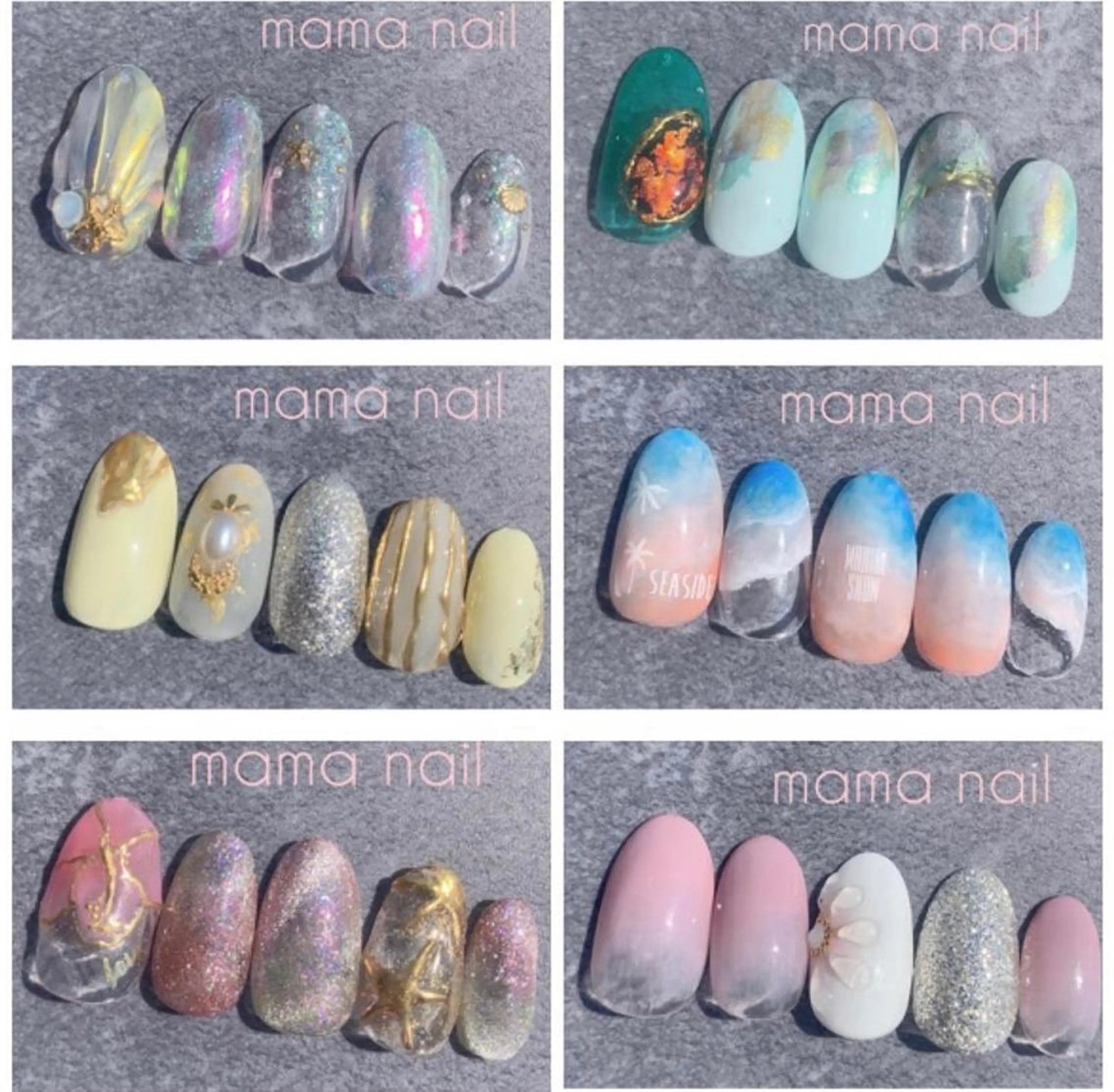 ネイル フラッシュネイル フットネイル ジェルネイル ロングネイル オフィスネイル ネイルサロン mama nailのネイルデザイン