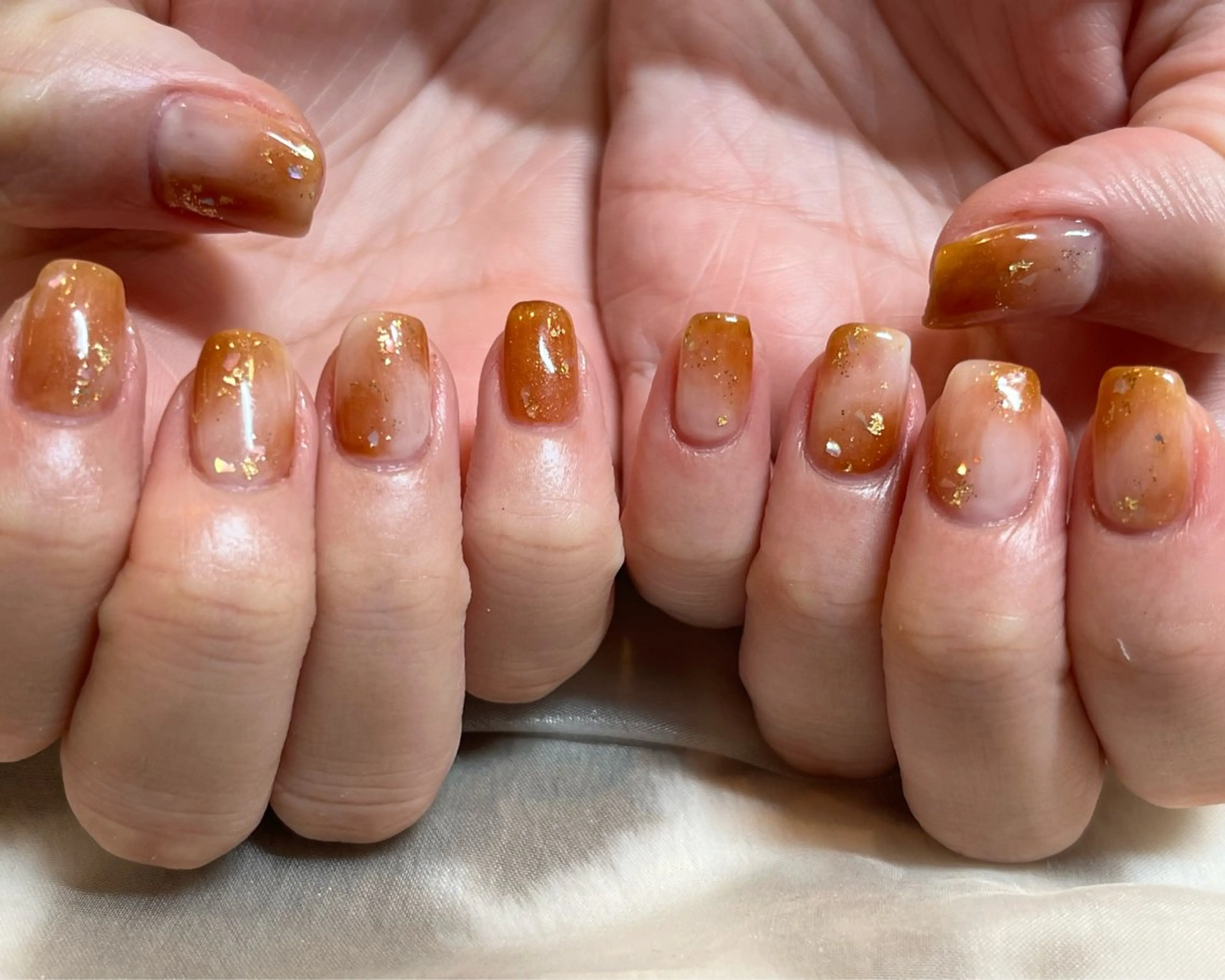 ショート 永由 光歩のネイルデザイン