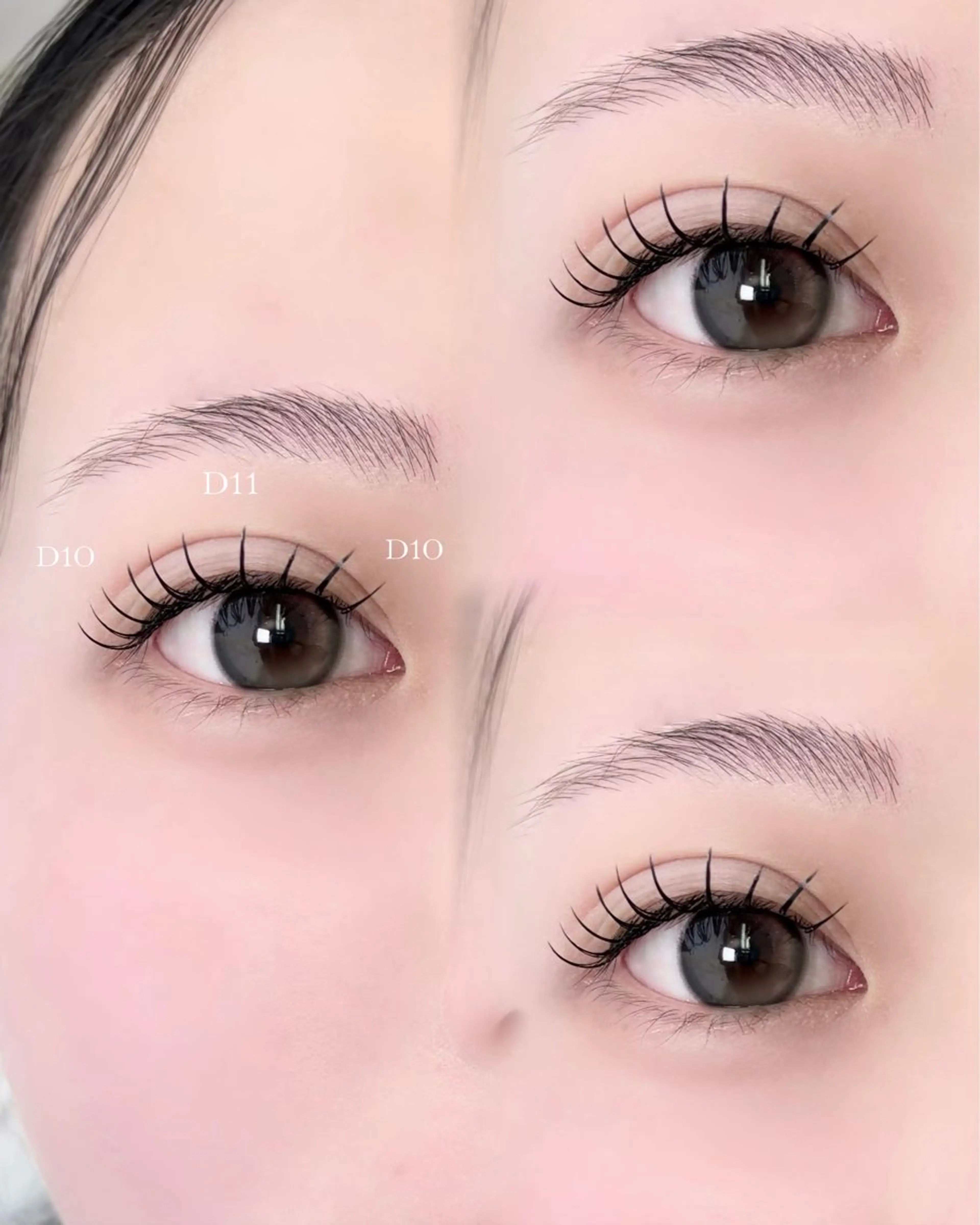 マツエク・マツパ マツエク RUNON 🎀 大阪福島 SeneLのマツエク・マツパデザイン