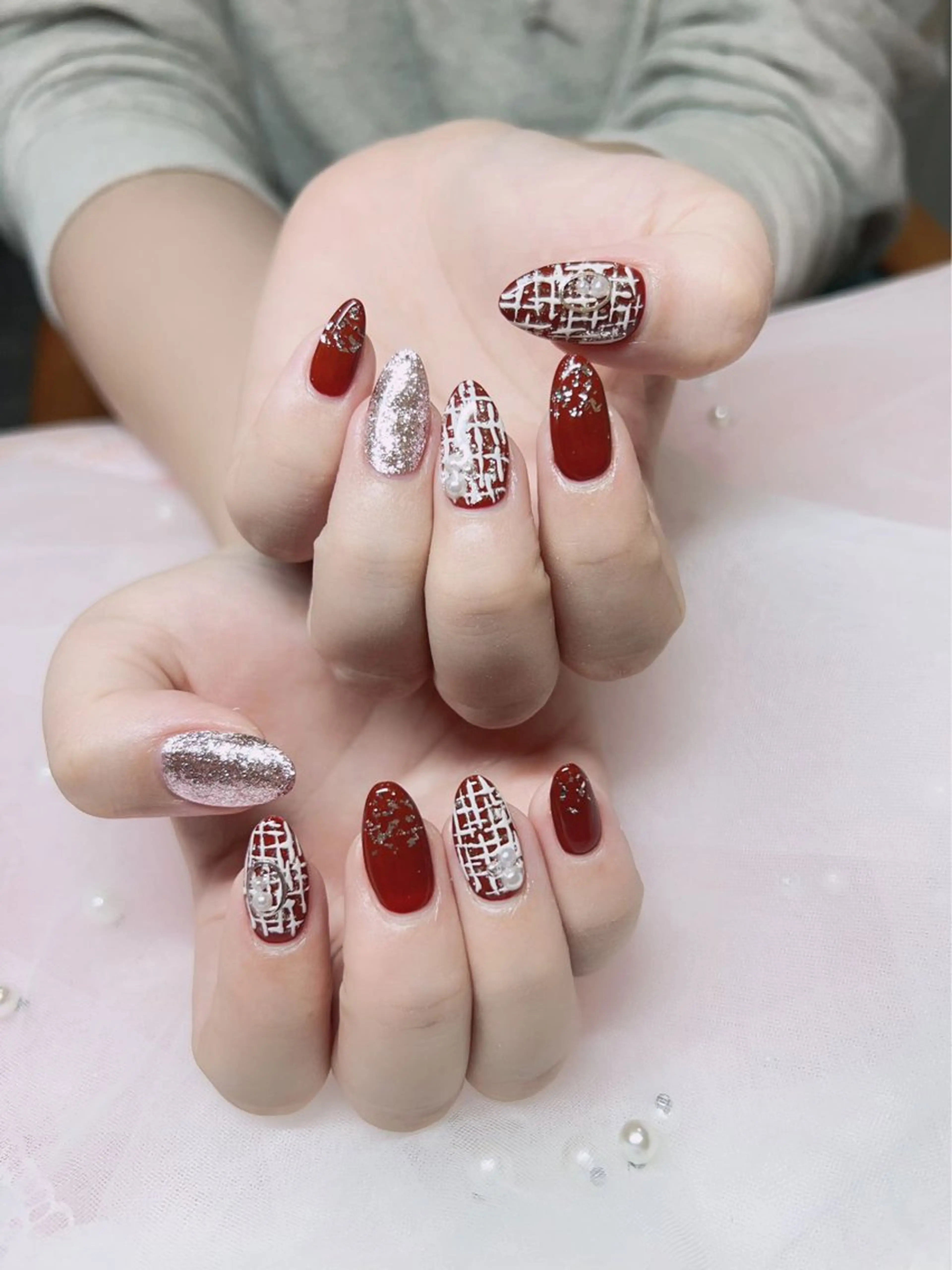 【HAND】★持ち込みデザインシンプルネイルやり放題￥7980→￥6980 初回ジェルオフ無料の写真