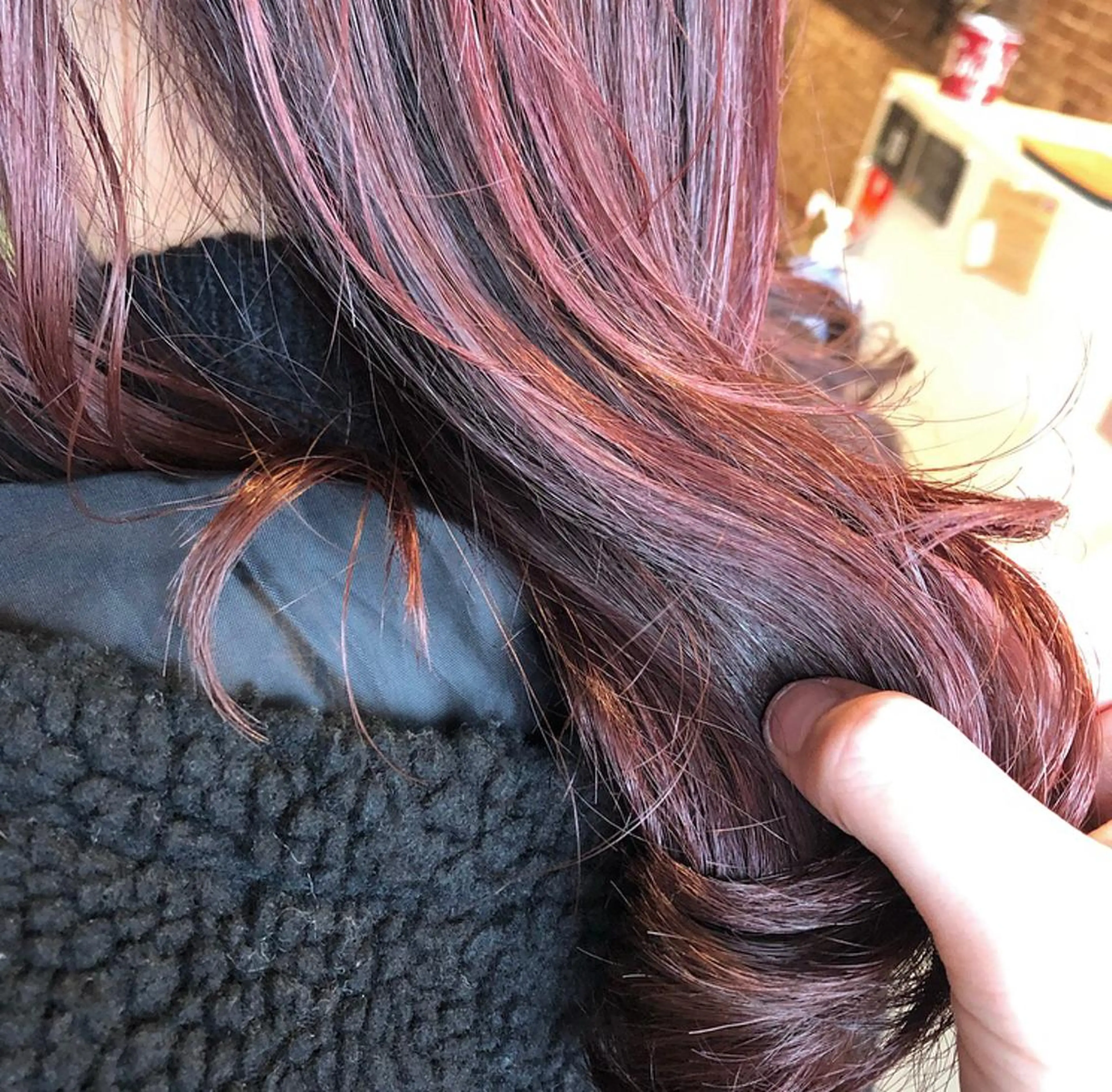 ミディアム CUORE所属・mayu ○のヘアスタイル