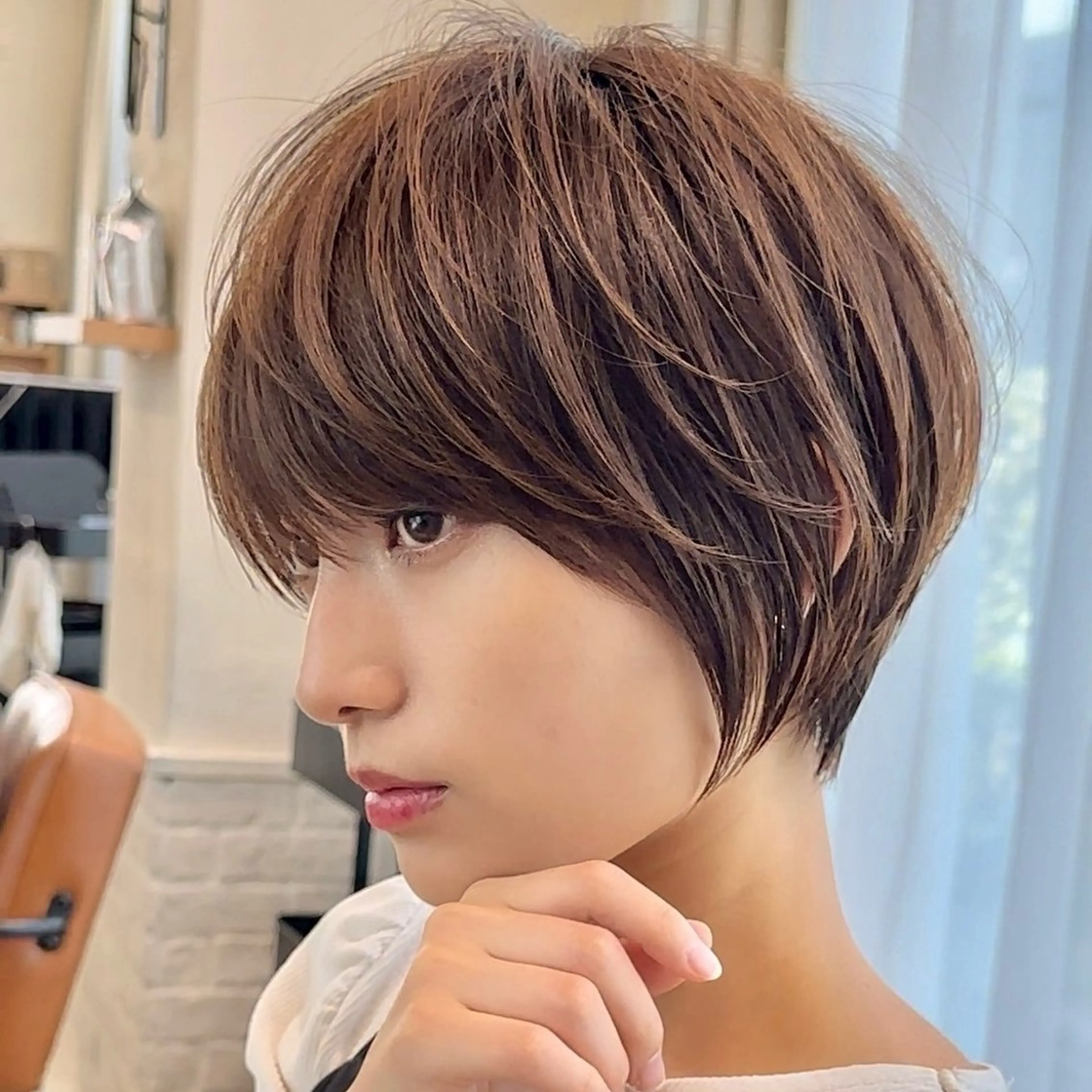 ショート 🩶ショート・レイヤ ーカット/あさか🩶のヘアスタイル