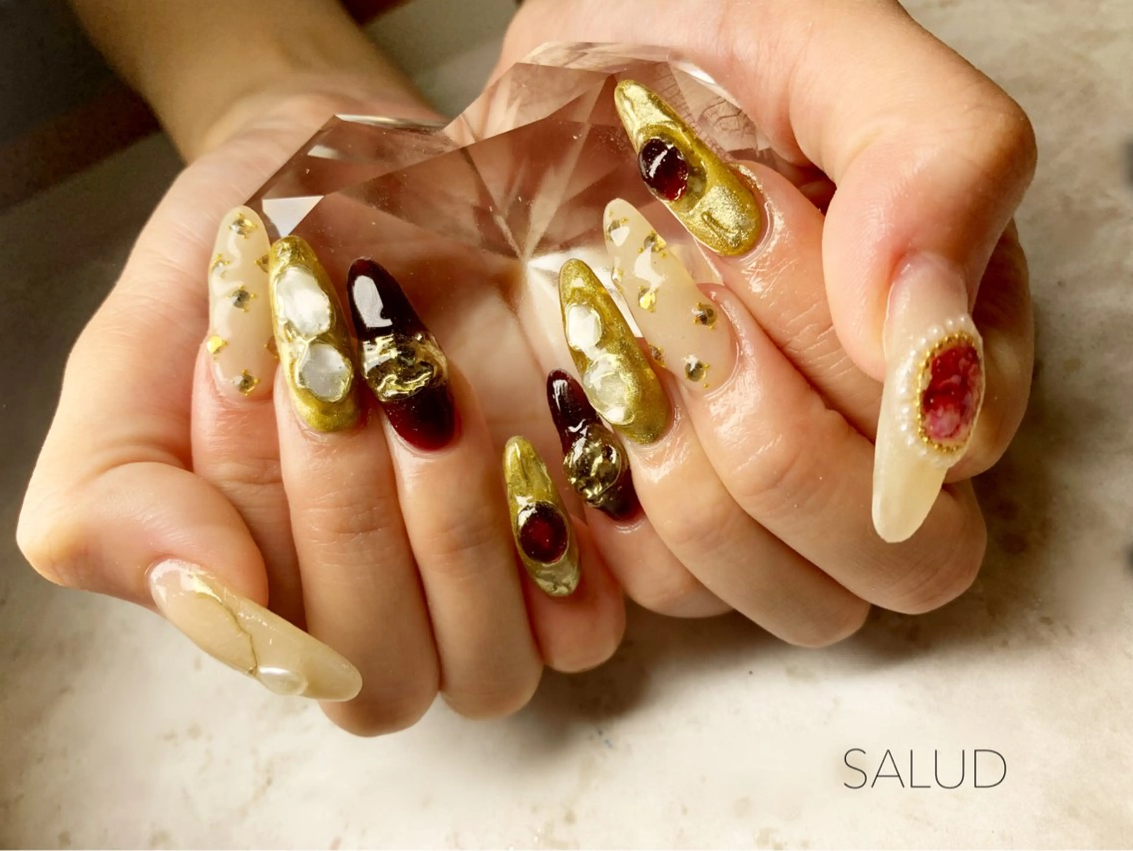 ネイル ハンドネイル Nail Salon SALUDのネイルデザイン