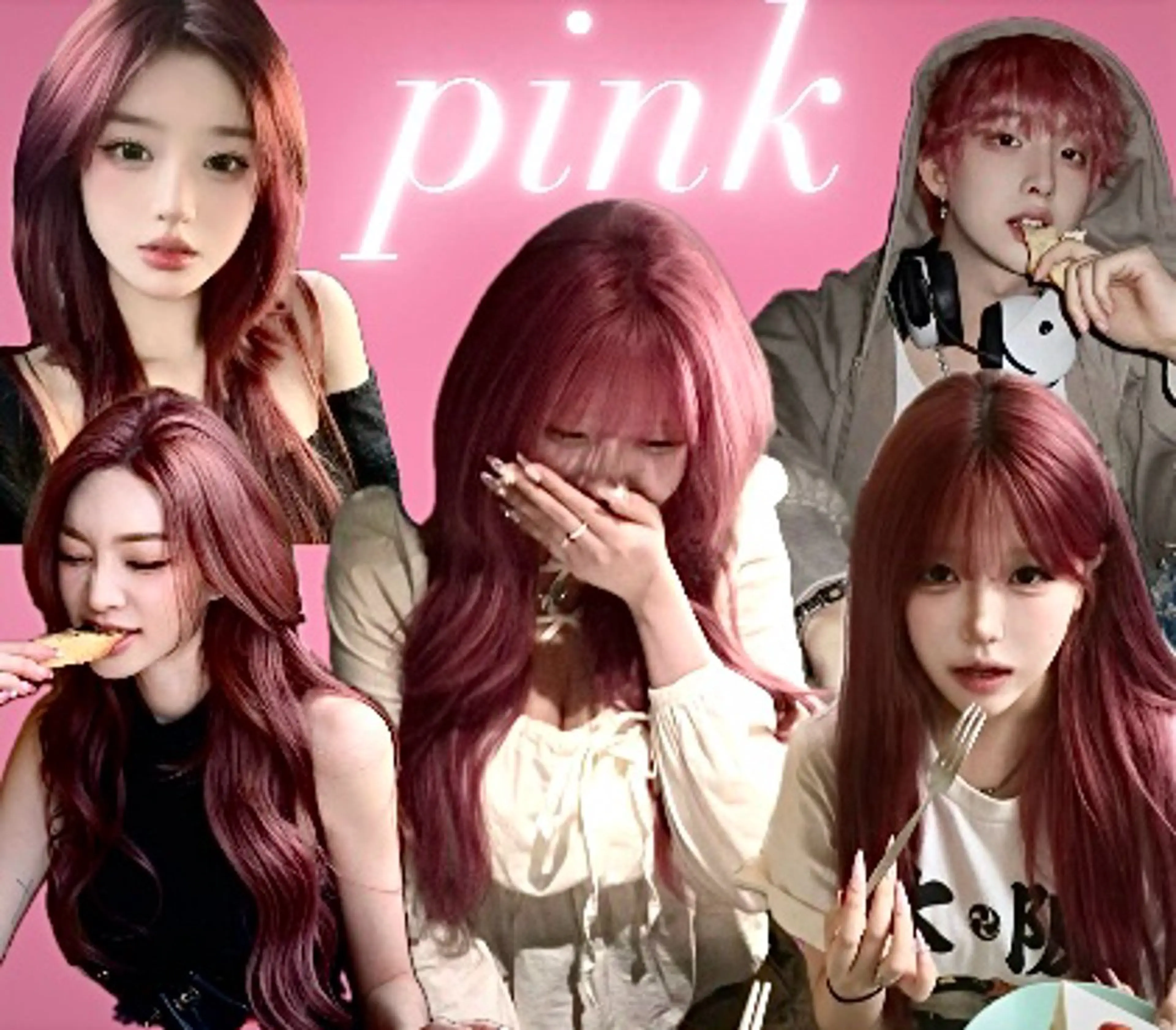 カラー メンズ メンズブリーチ ブリーチ ピンクカラー ヘアカラー 栗谷 竜希のヘアスタイル