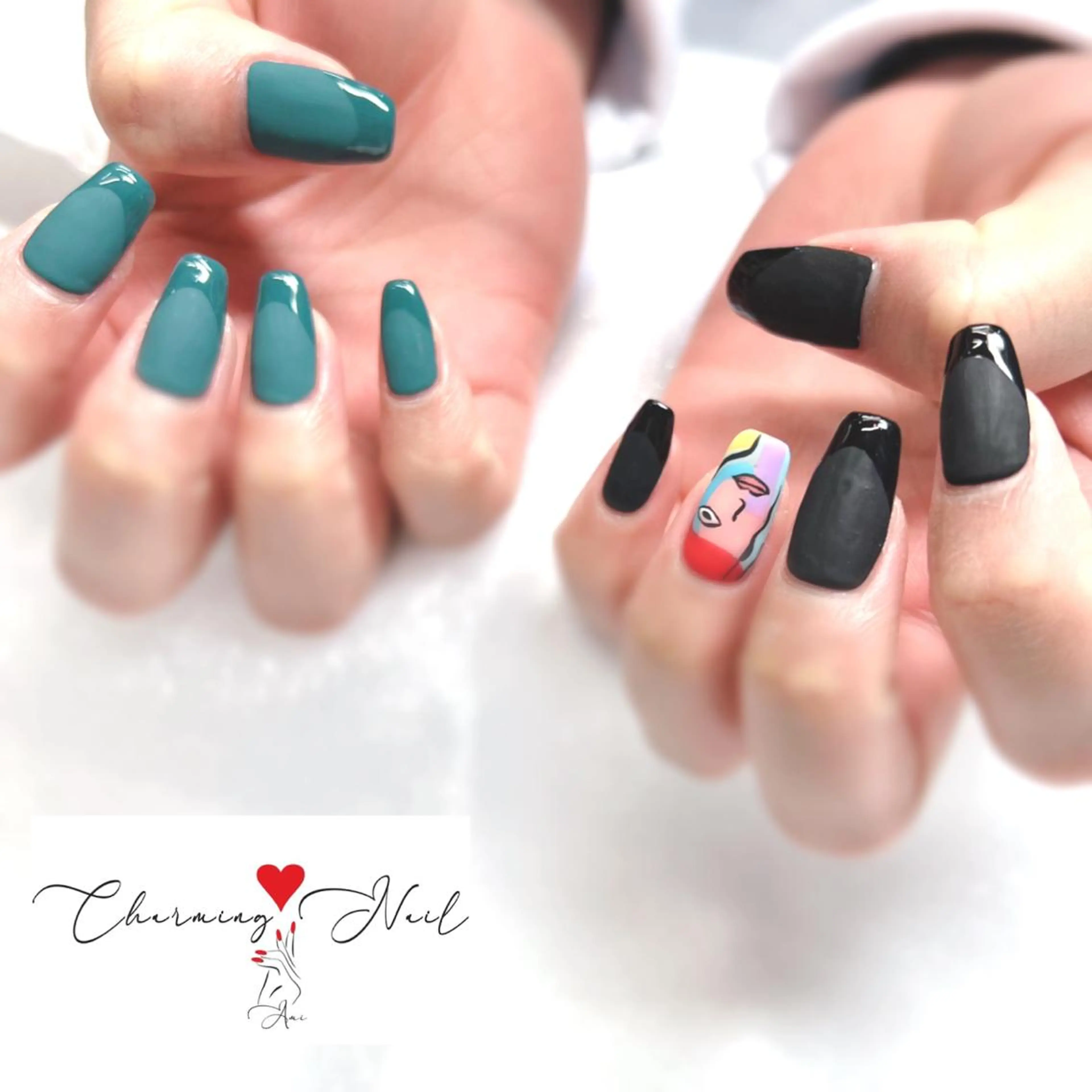 ネイル アートネイル 長さ出し フレンチネイル マットネイル 持ち込み Charming❤️Nail所属・Nailist Amiのその他イメージ